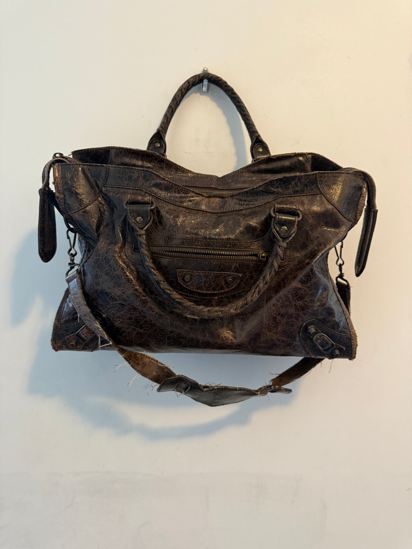 Balenciaga citi motorcycle bag