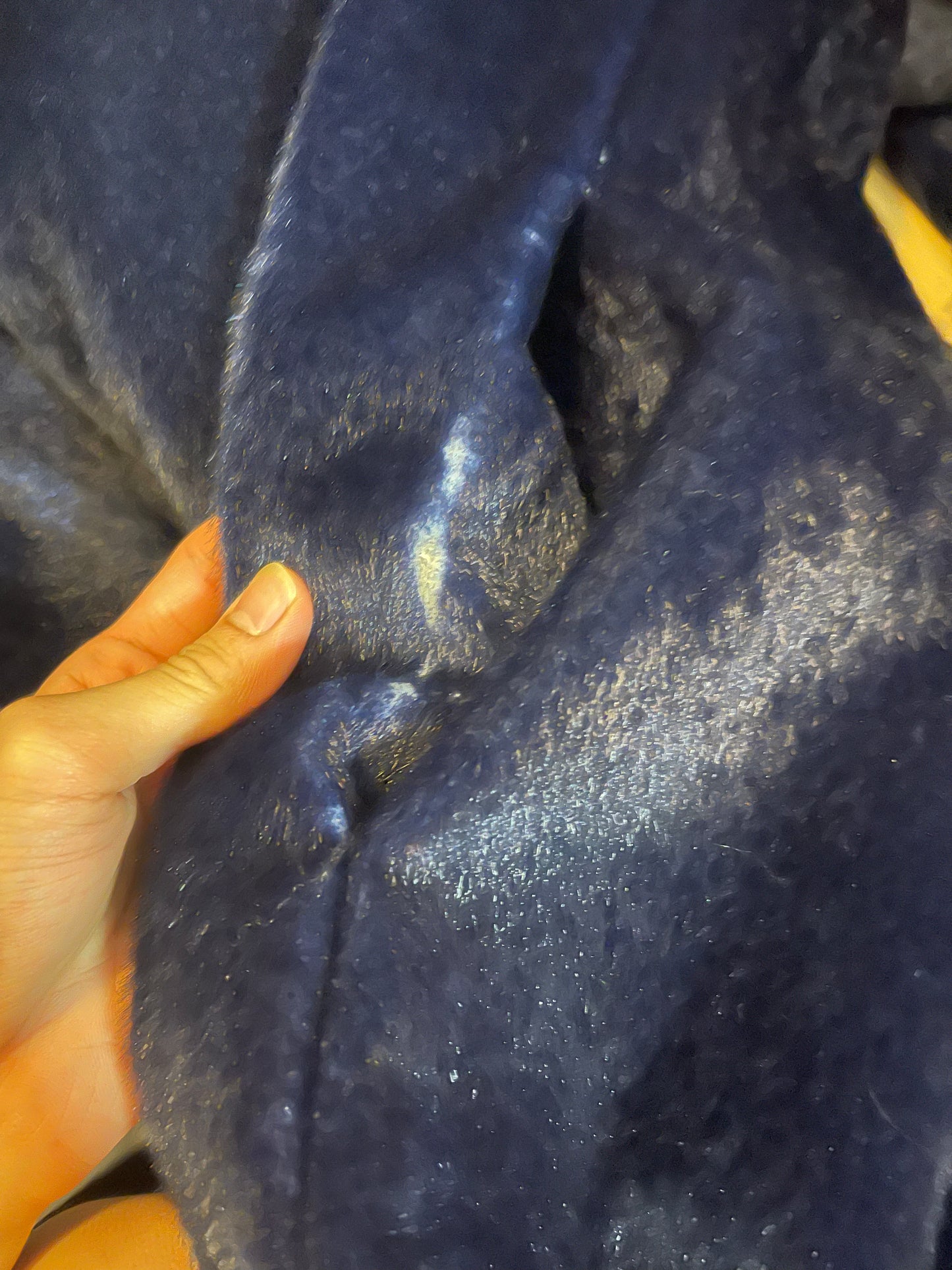 Raf Simons AW10 faux fur car coat