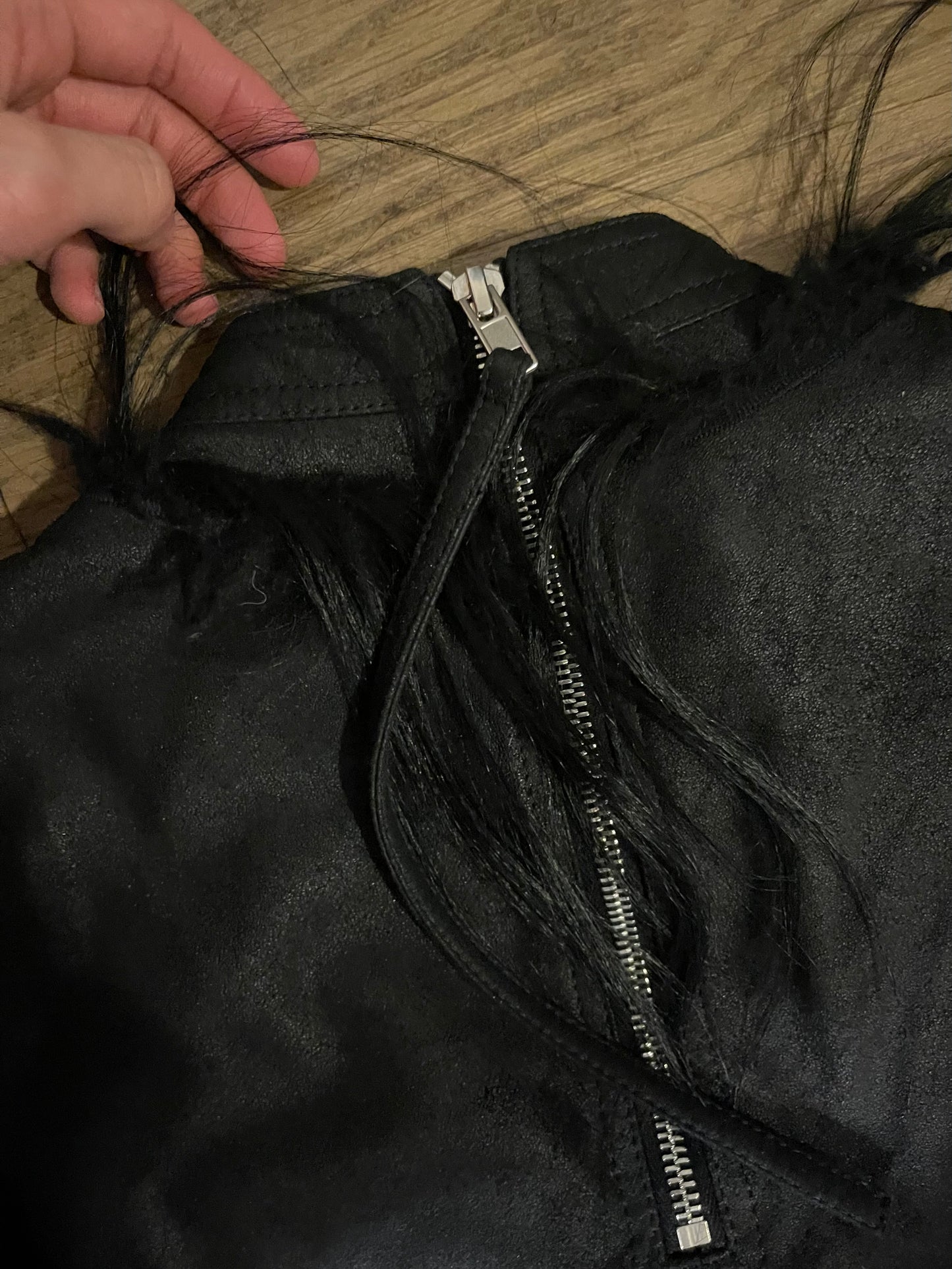 Rick Owens SS15 sphinx blistered leather vest