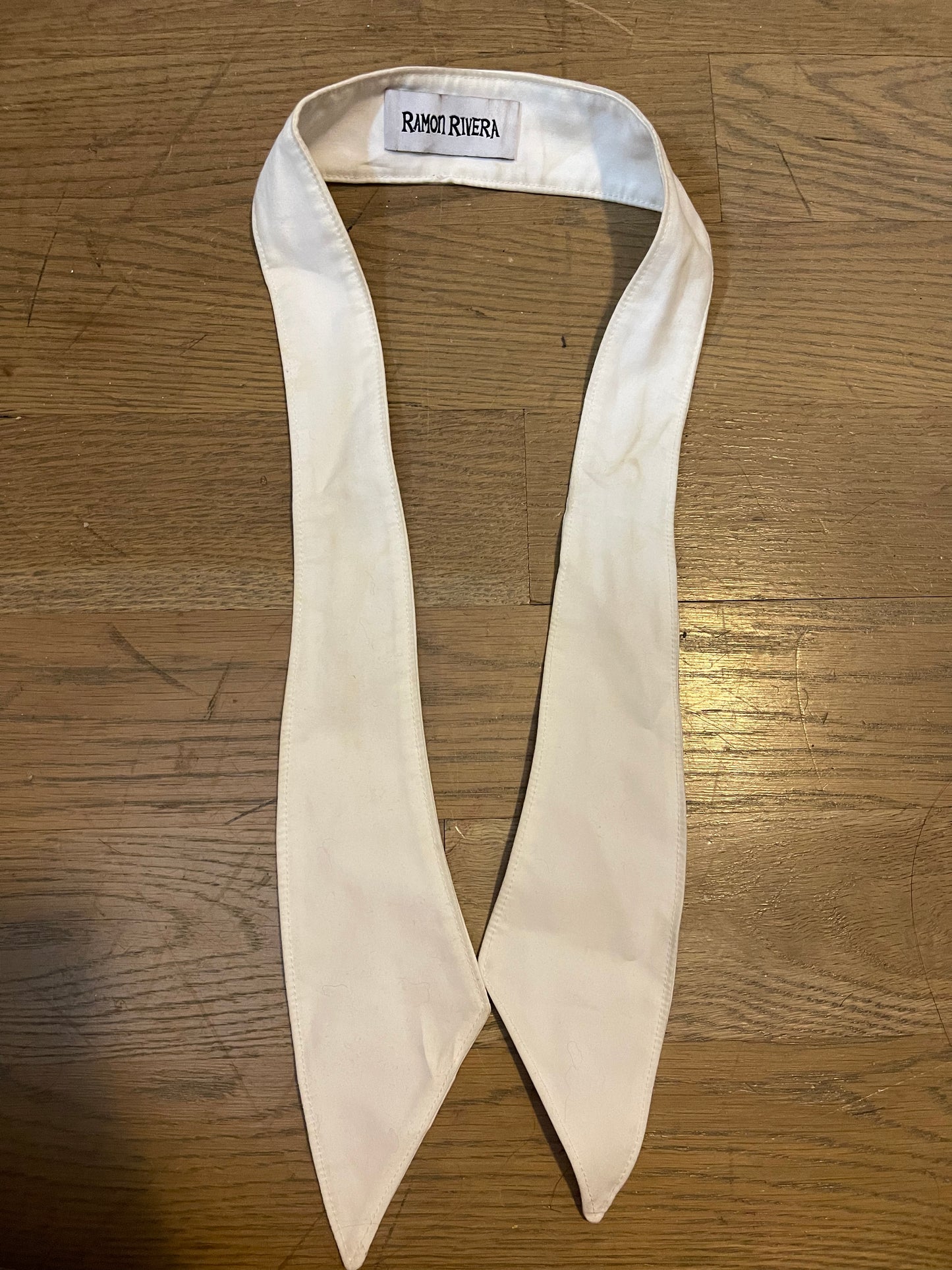 Ramona Rivera white special order scarf tie