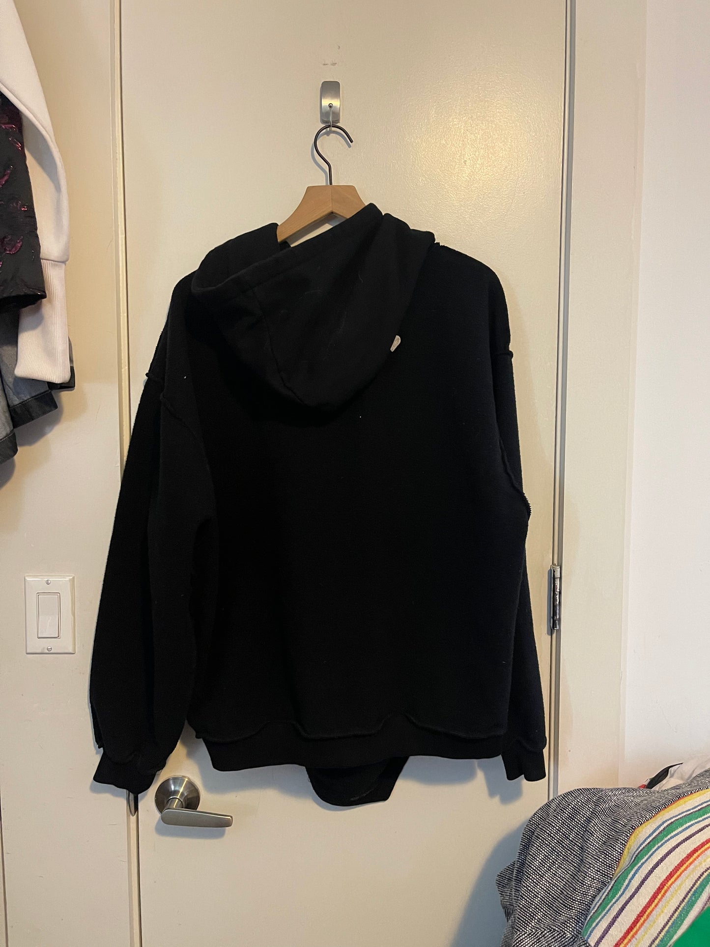 Vetements insideout AW19 fuck hopeless romantic hoodie