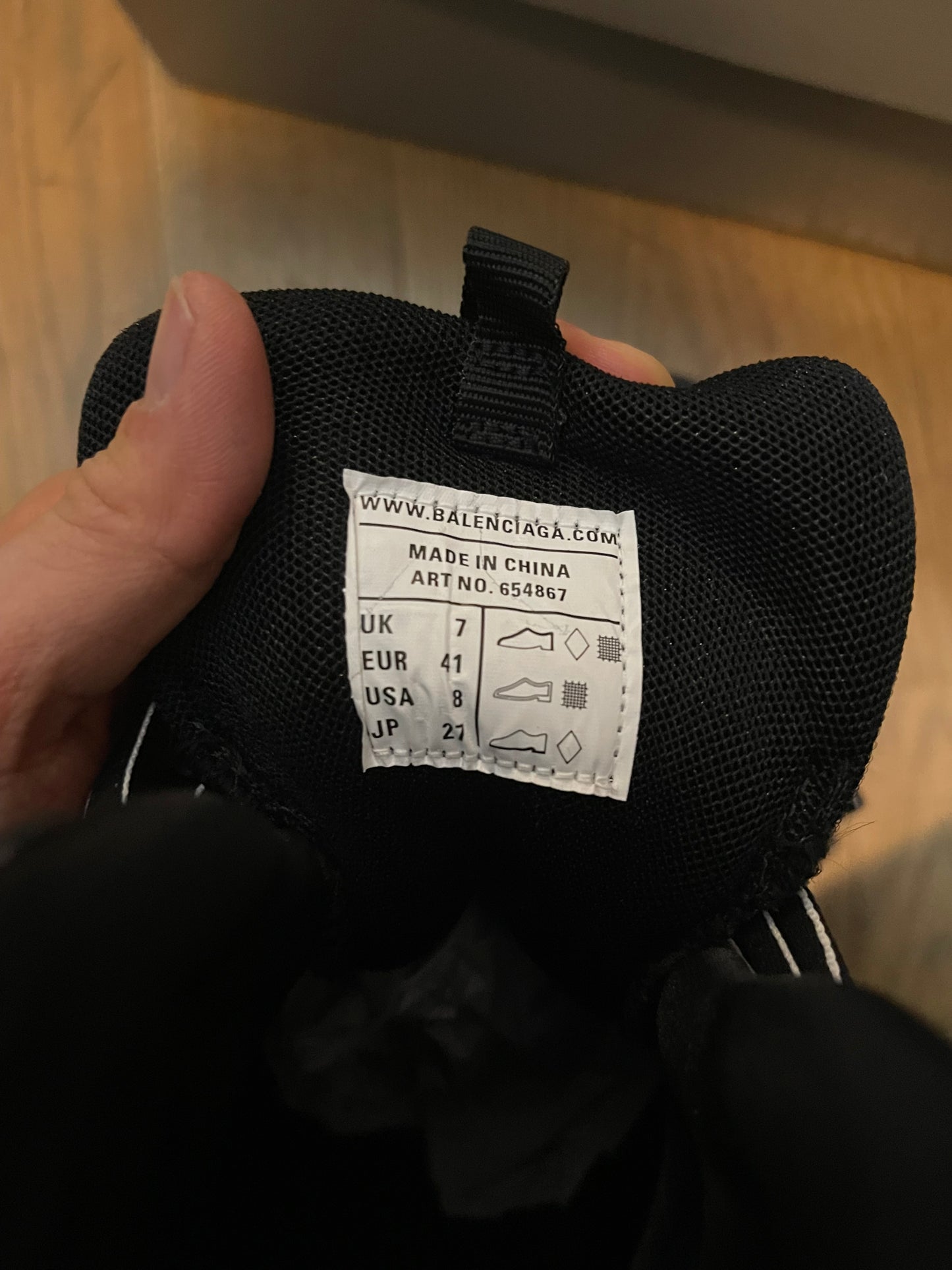 Balenciaga track hike sneaker boots