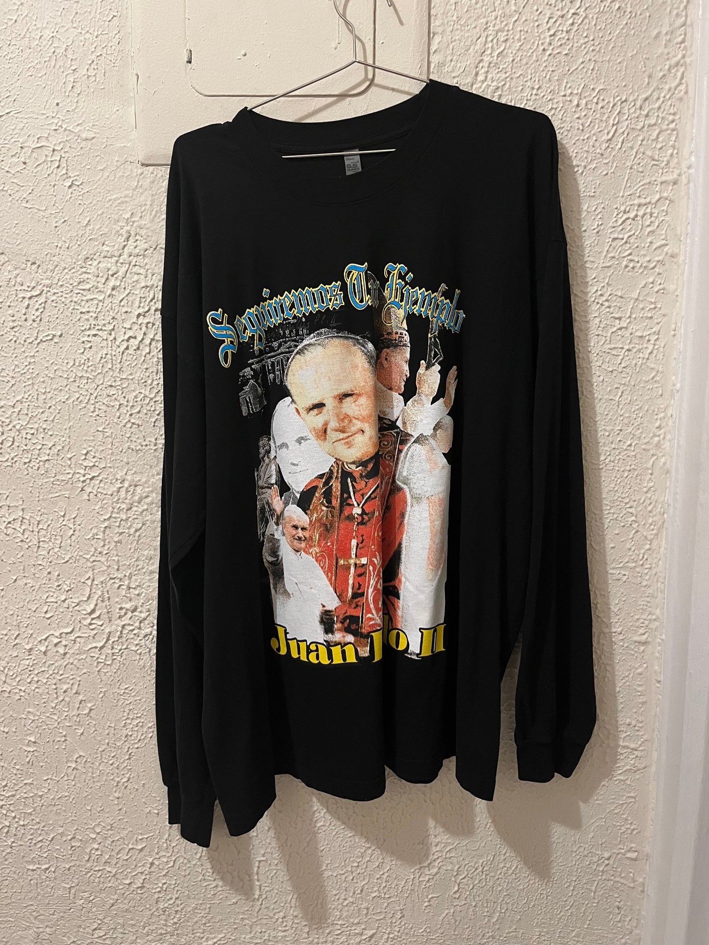 Yeezy season 9 white lives matter shirt