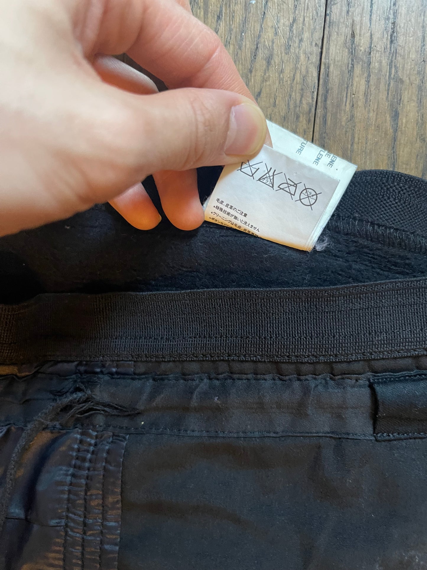 Rick Owens AW04 exploder cargo trousers