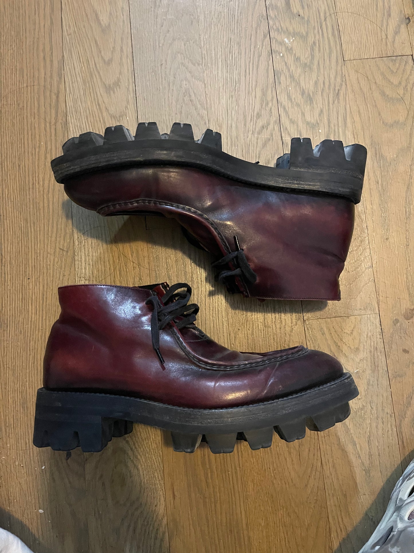 Prada aw13 lug sole derby