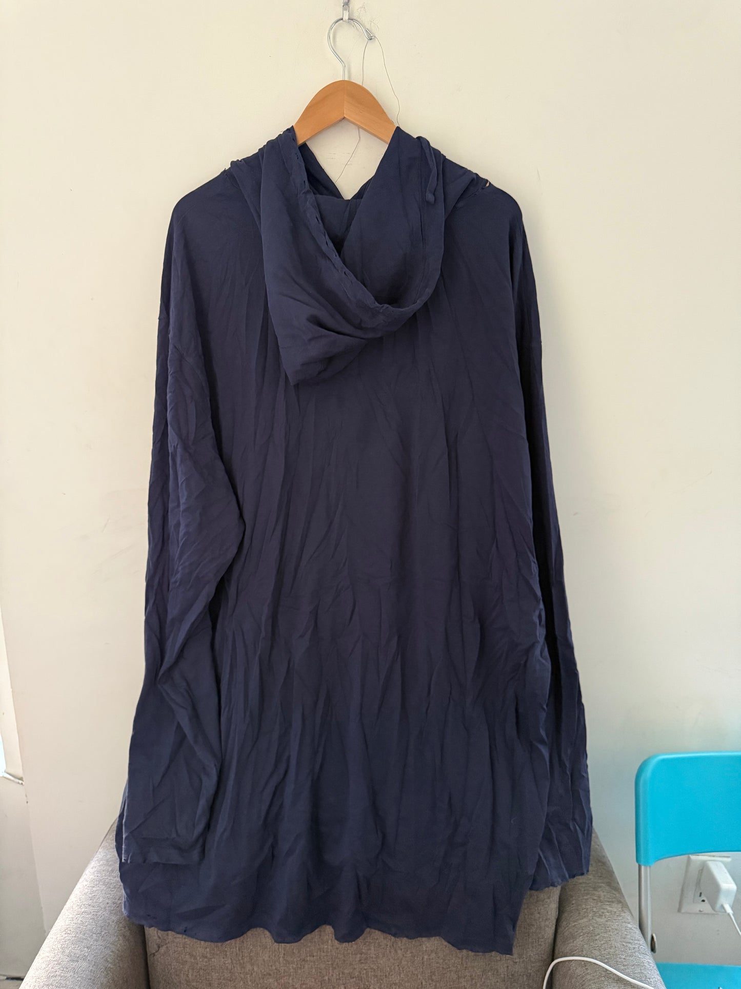 DIY distressed polo 5XL hoodie