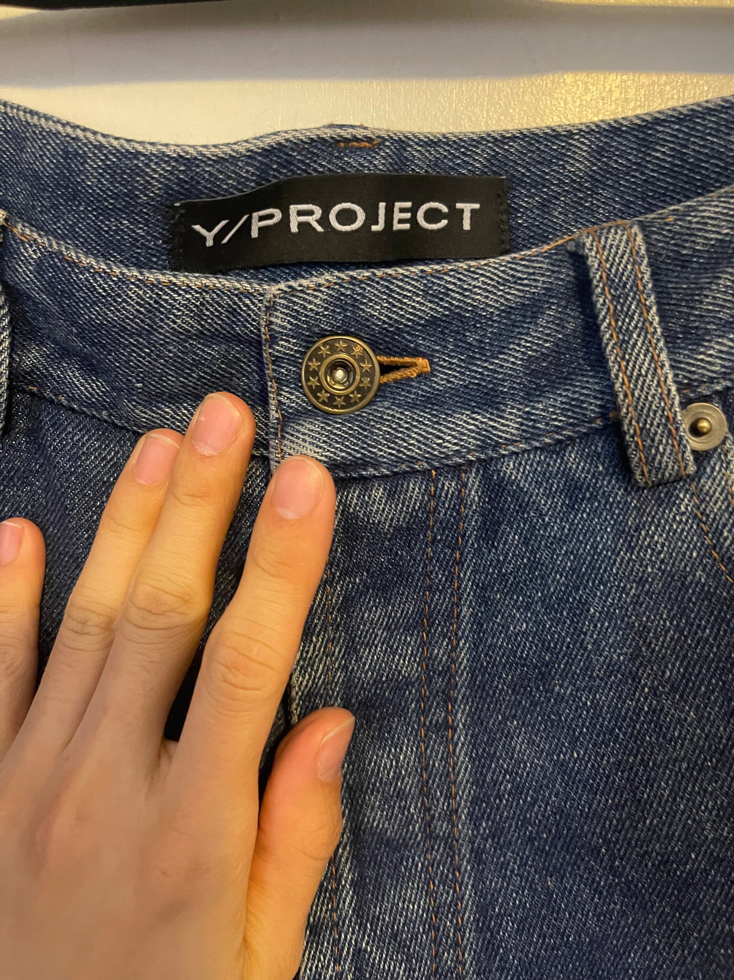 Y project long inseam jeans