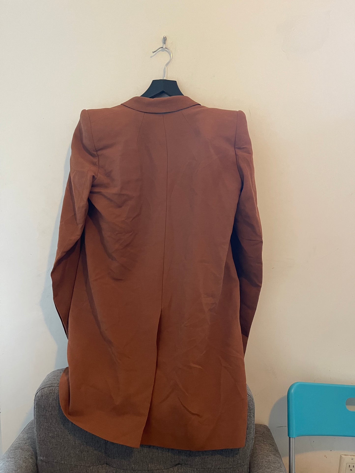 Rick Owens AW19 Larry rust neue coat