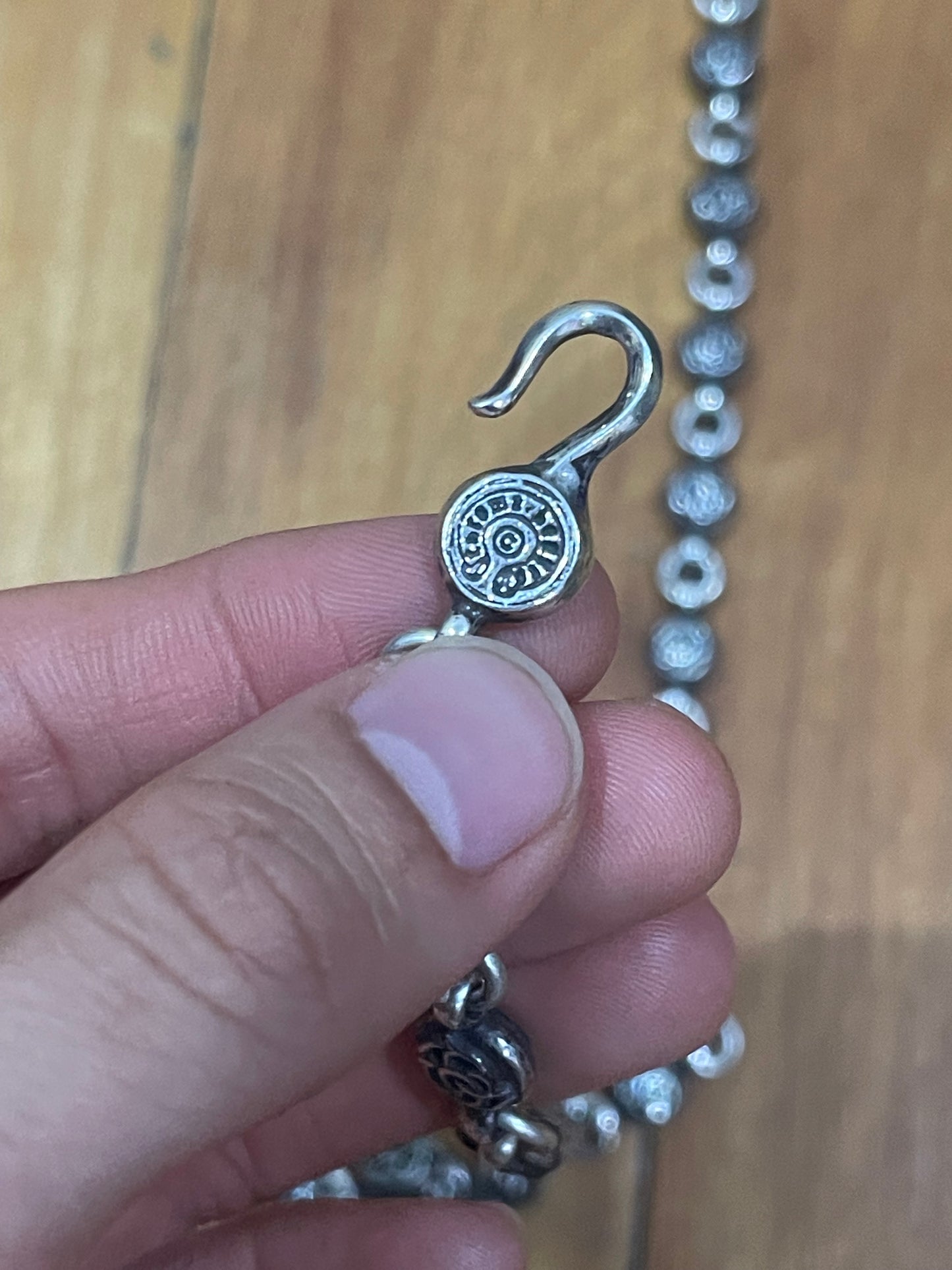 Chrome hearts Celtic ball heart pendant necklace