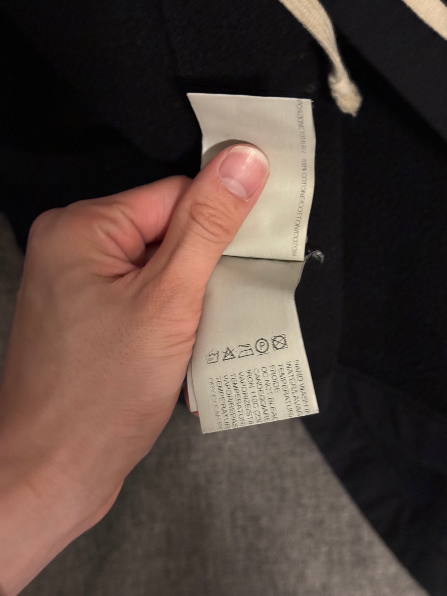 Rick Owens AW15 kimono robe hoodie