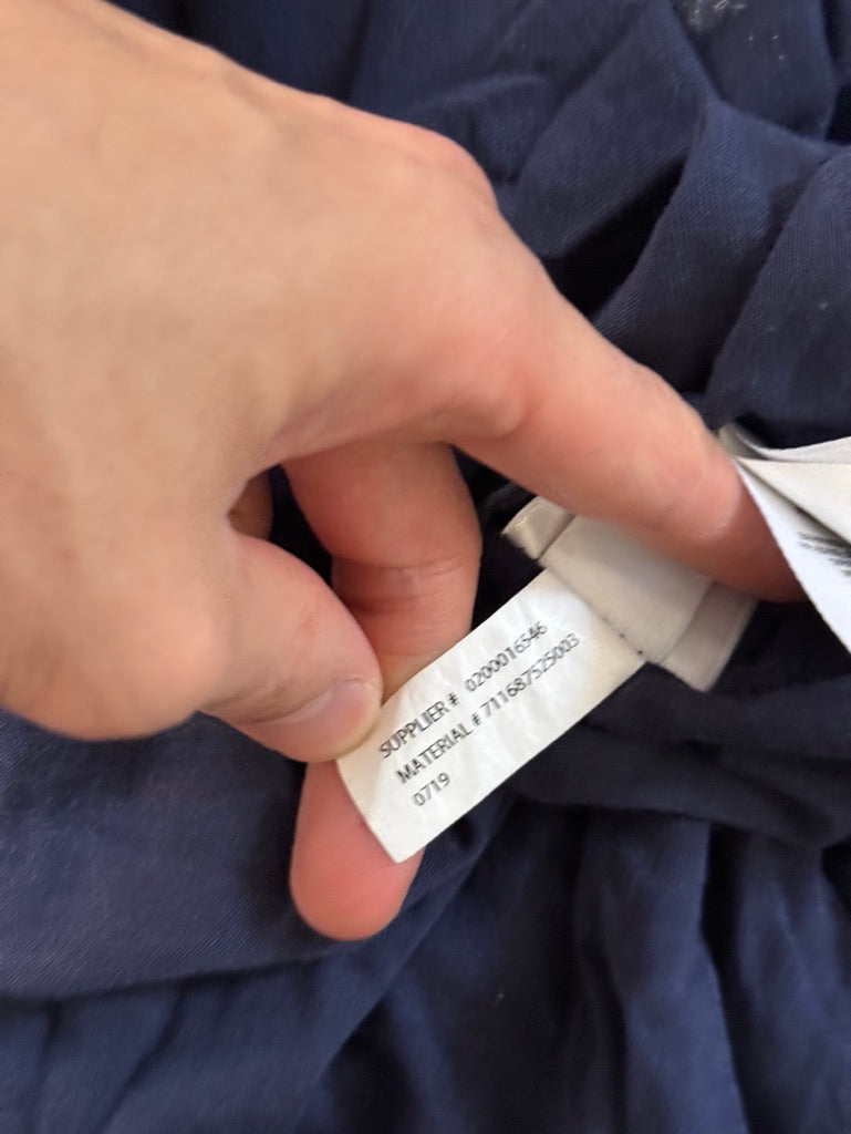 DIY distressed polo 5XL hoodie