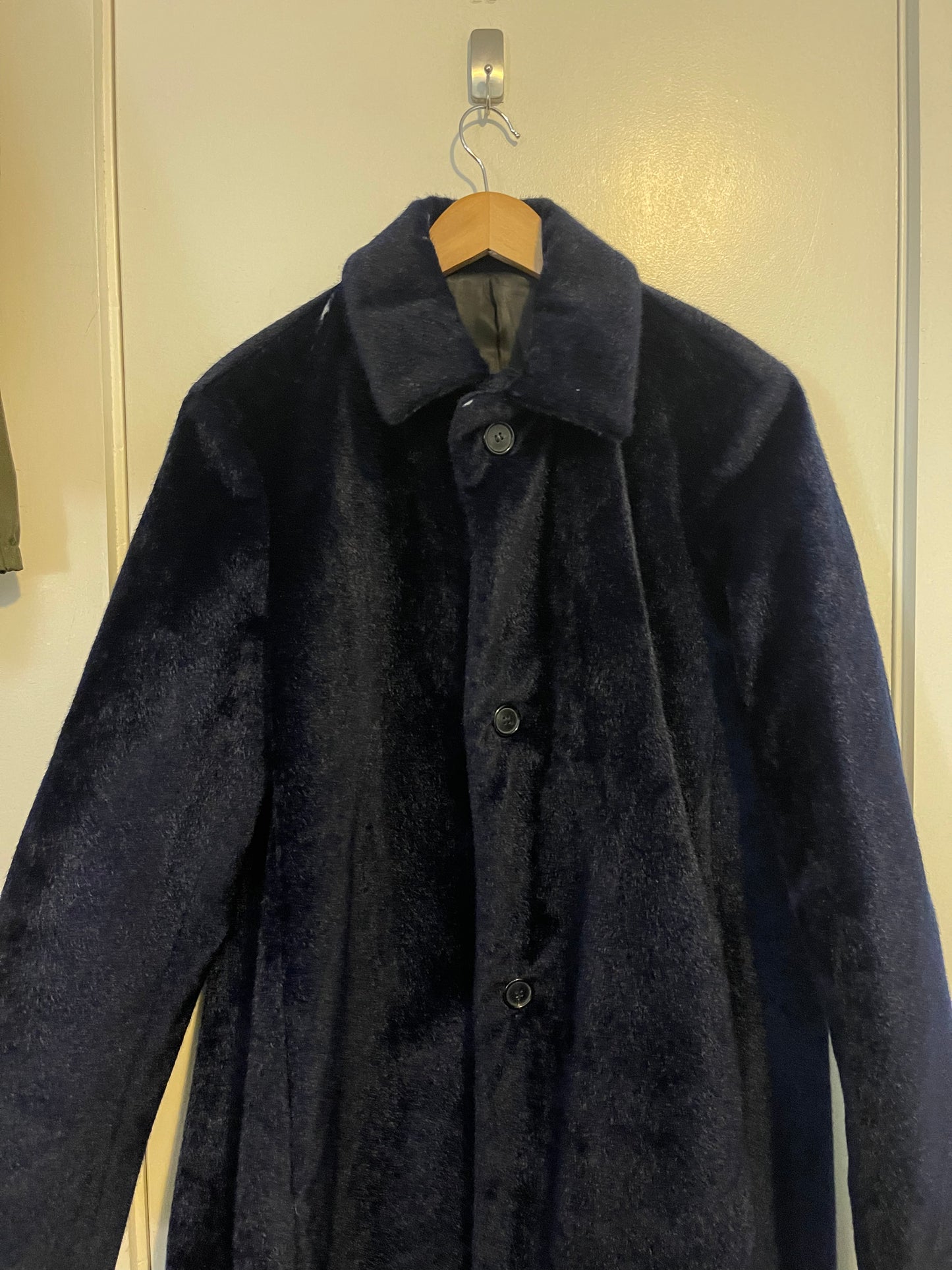 Raf Simons AW10 faux fur car coat