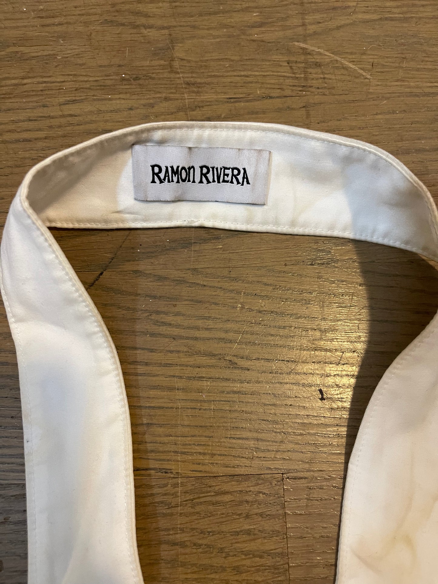 Ramona Rivera white special order scarf tie