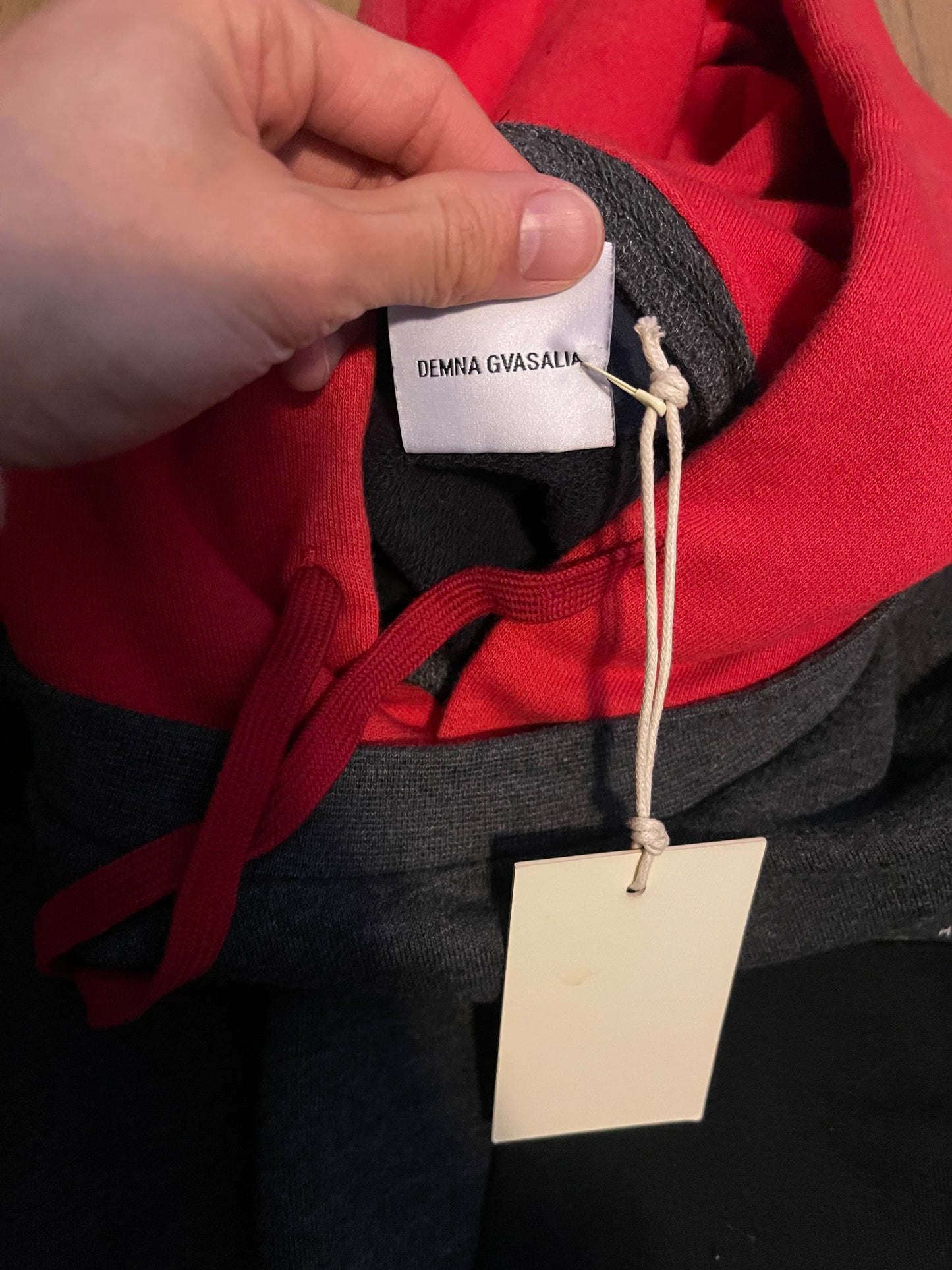 Vetements UFO reversible hoodie