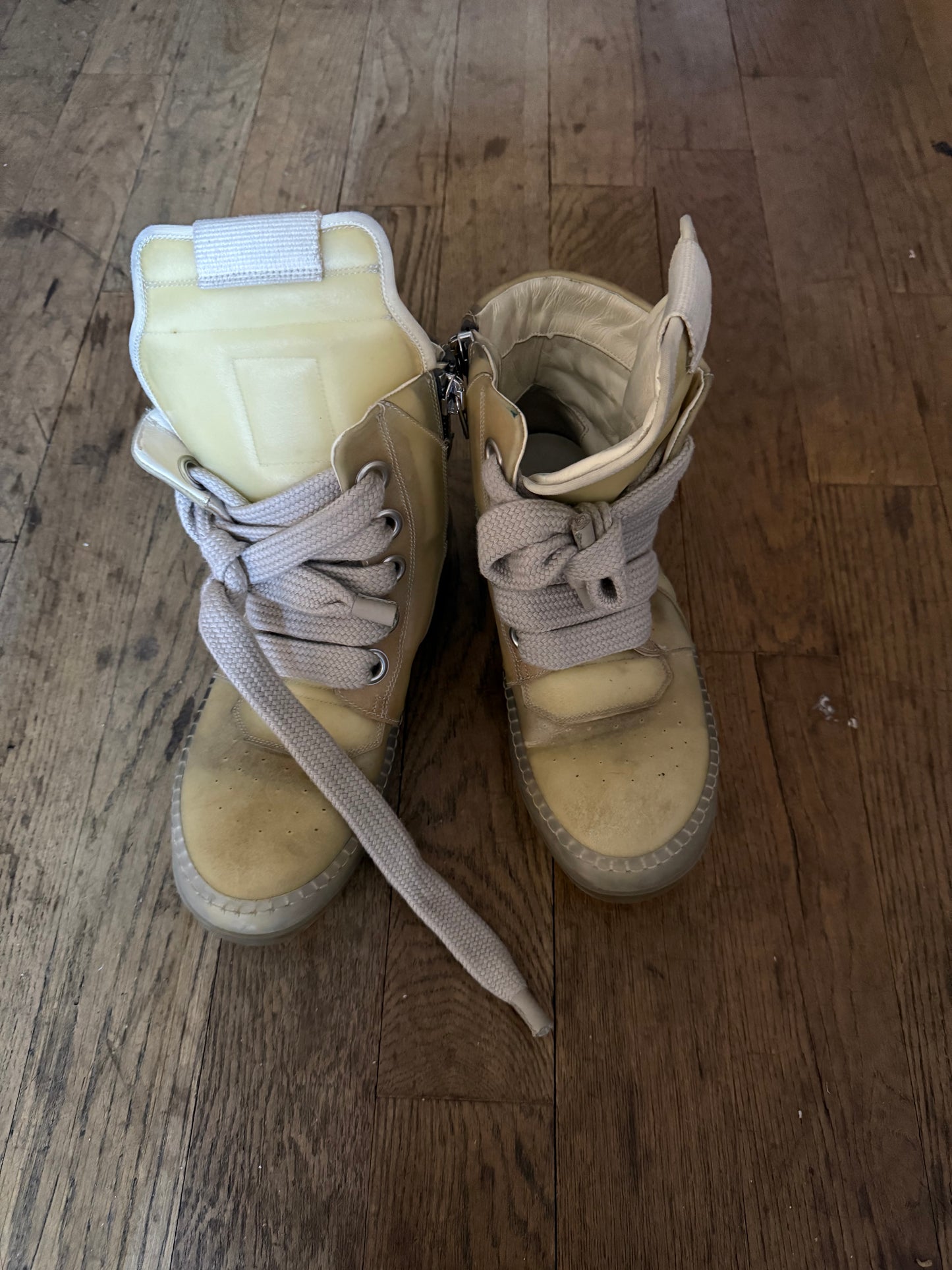 Rick Owens SS23 EDFUtransparent jumbo Geobasket