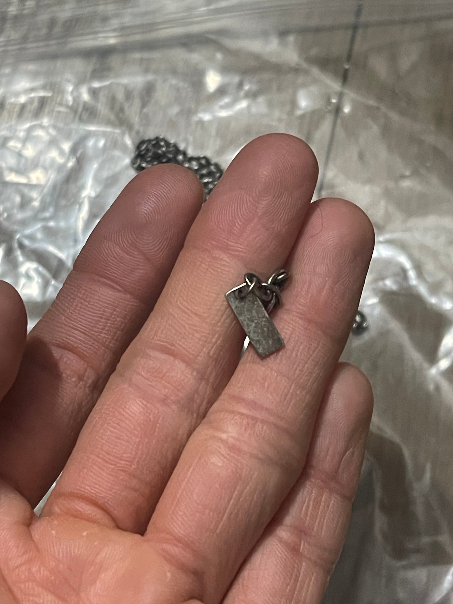 Saint Laurent shark tooth necklace