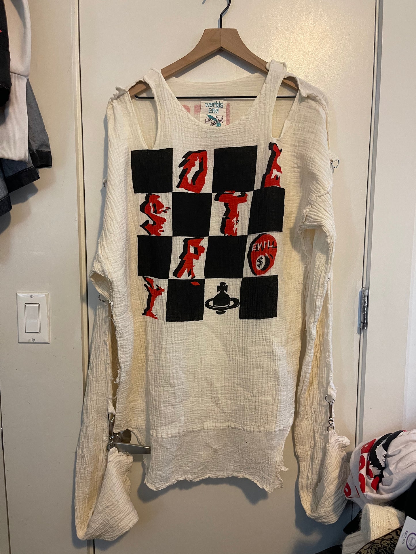Vivienne Westwood muslin bondage top seditionaries