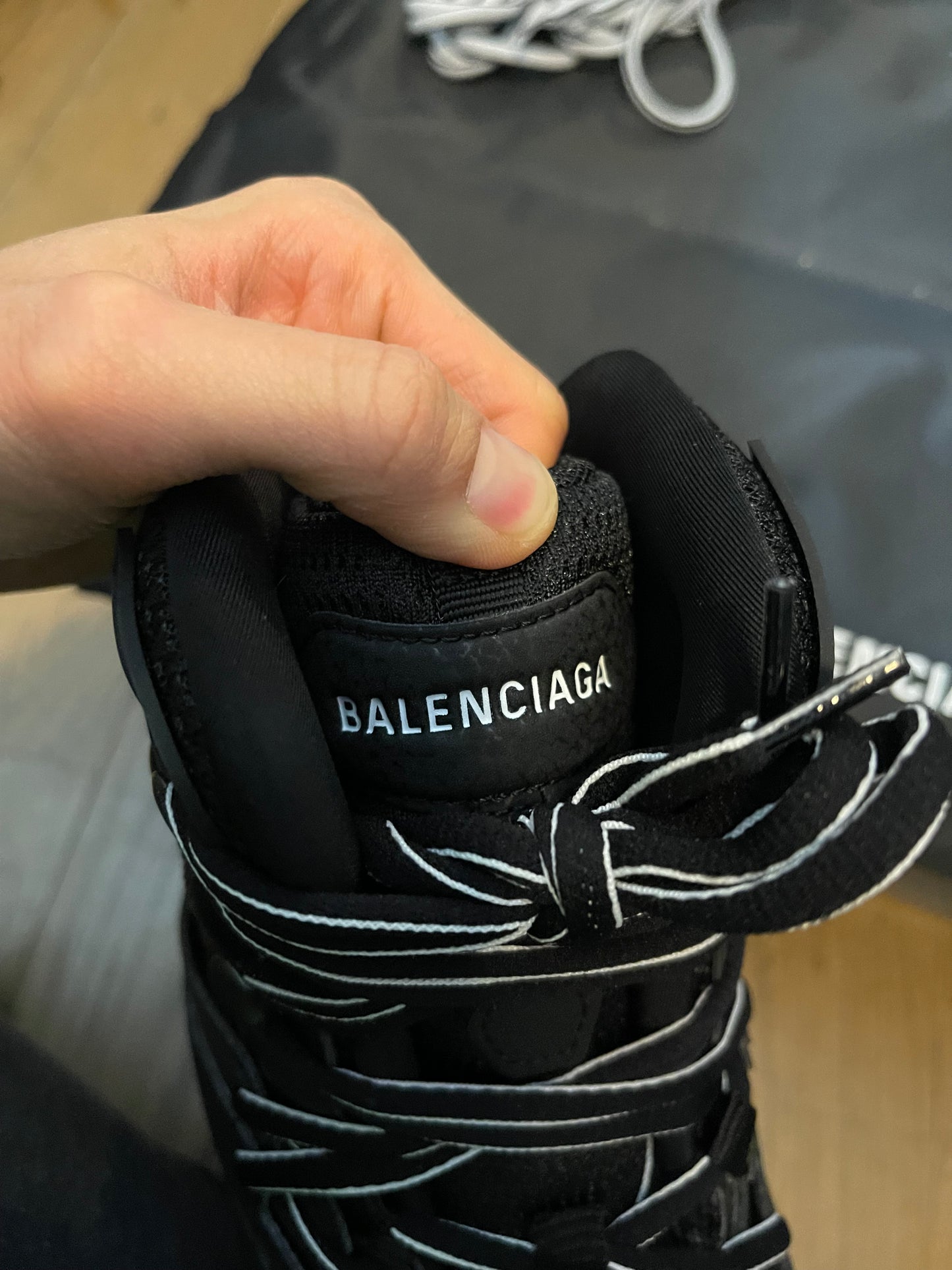 Balenciaga track hike sneaker boots