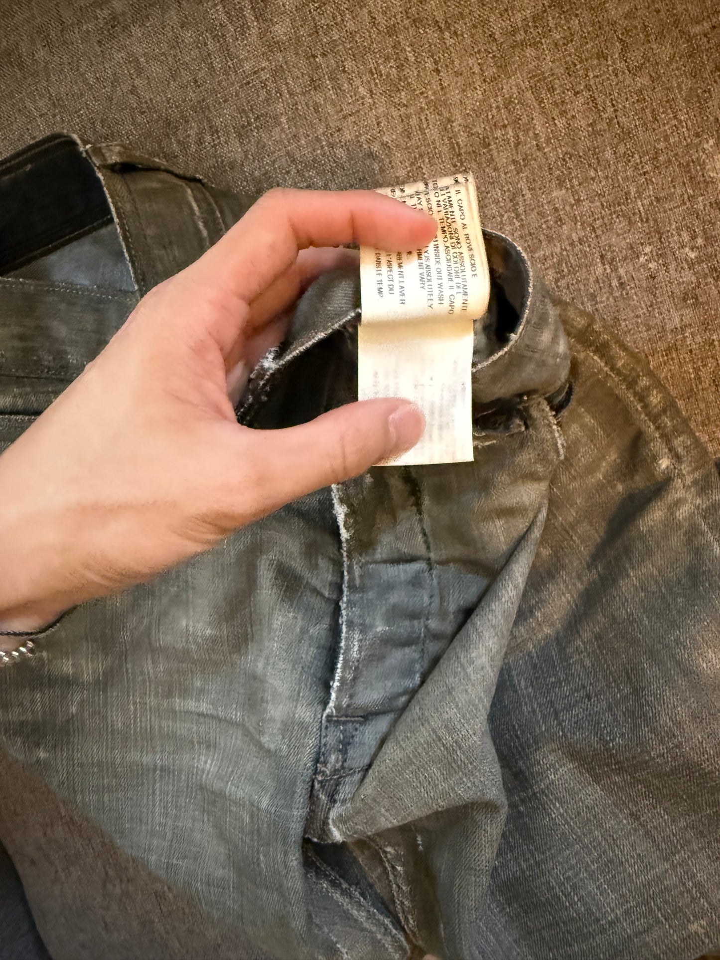 Rick Owens hogwash Detroit pants