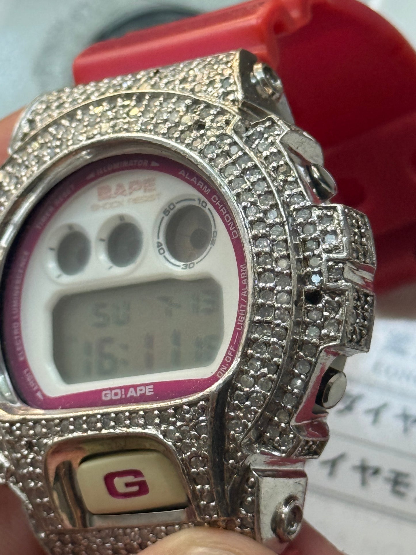 Bape diamond g shock