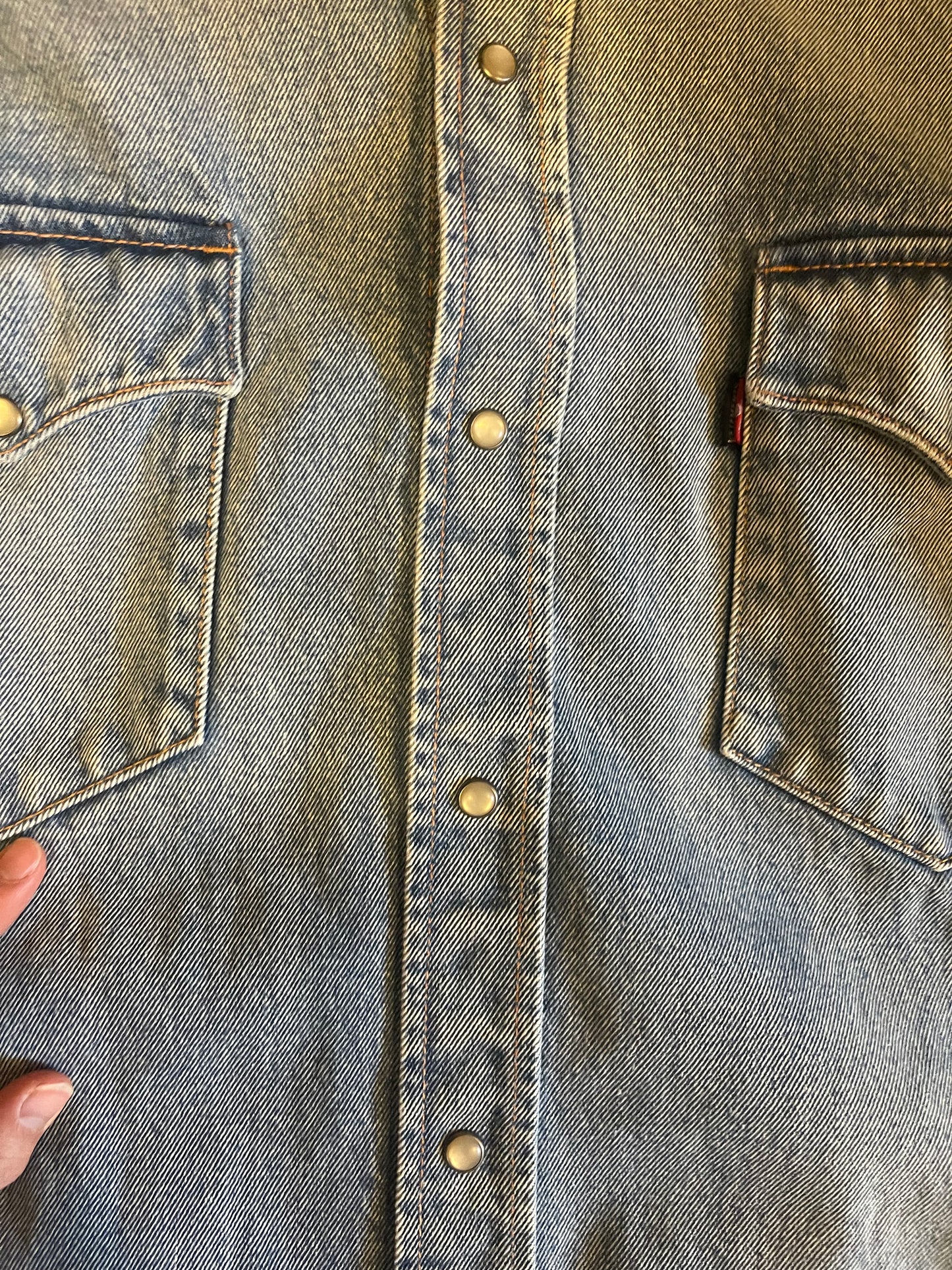 Vetements X Levi’s denim aw18 jacket