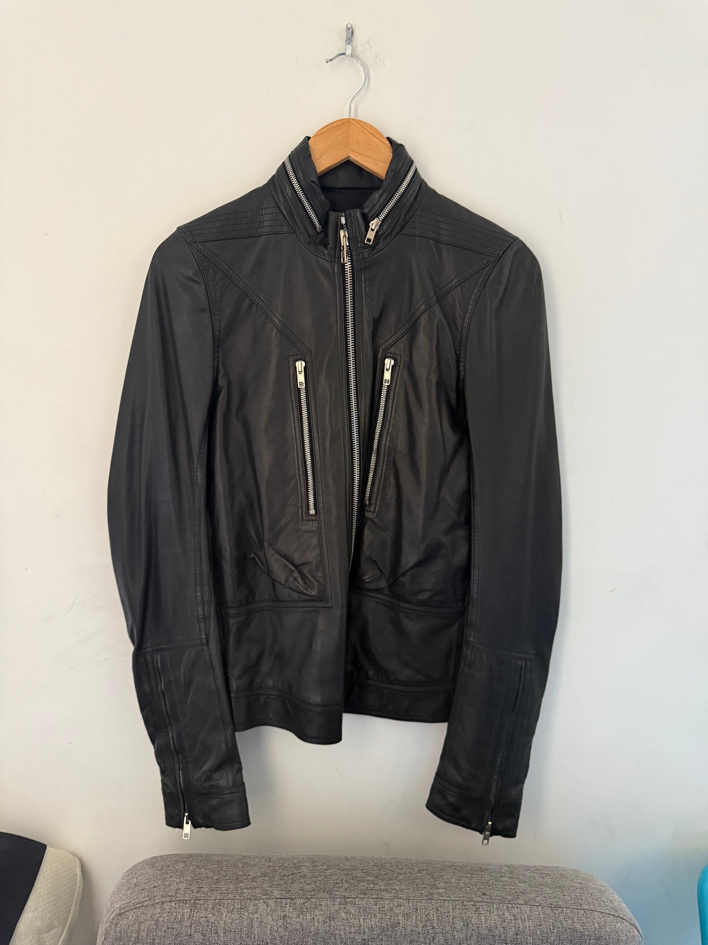 Rick Owens AW14 vicious leather jacket