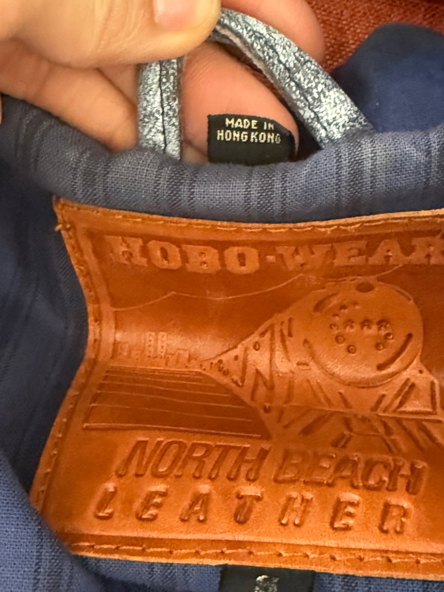 Hobowear Leather vintage jacket