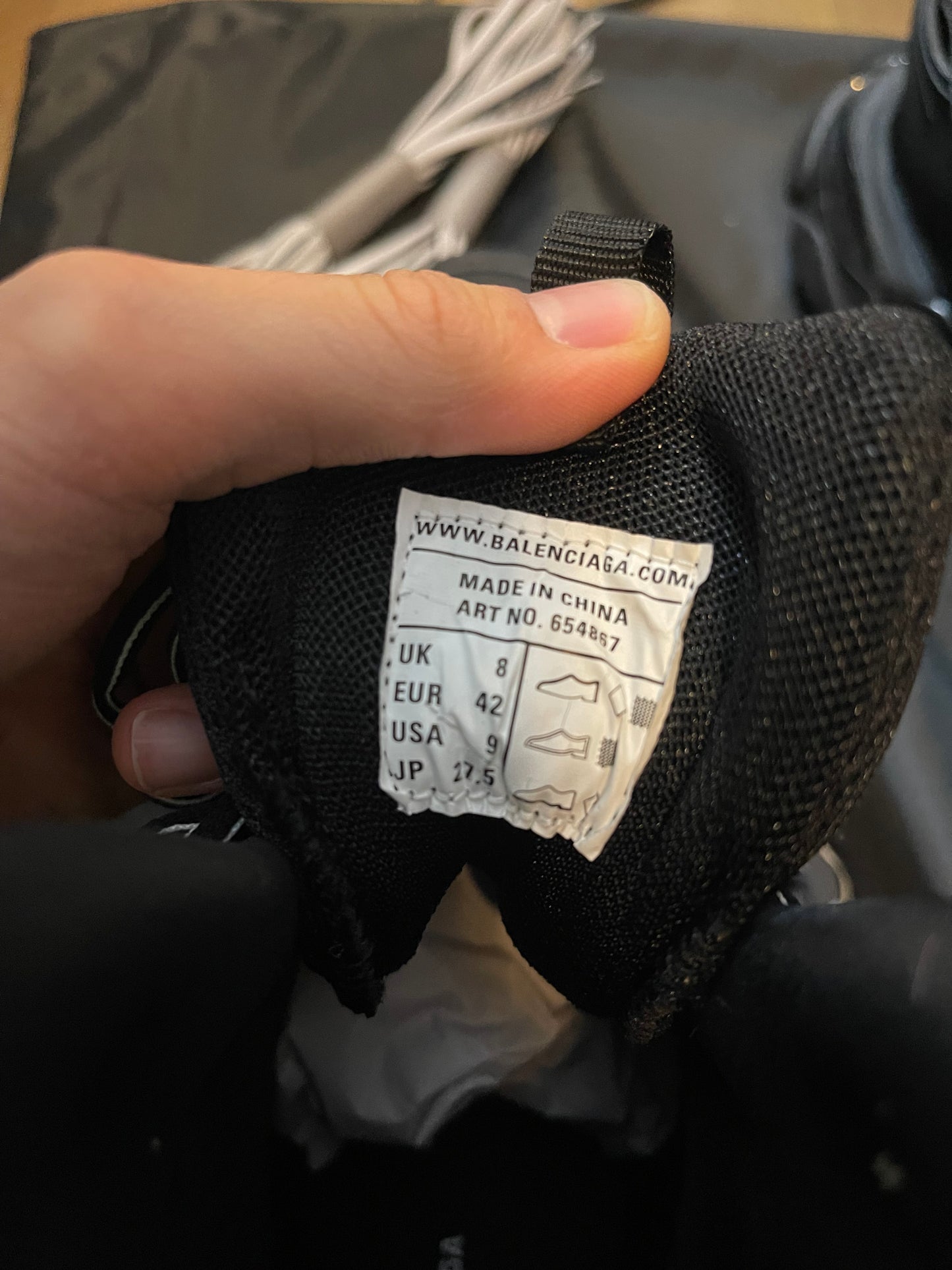 Balenciaga track hike sneaker boots