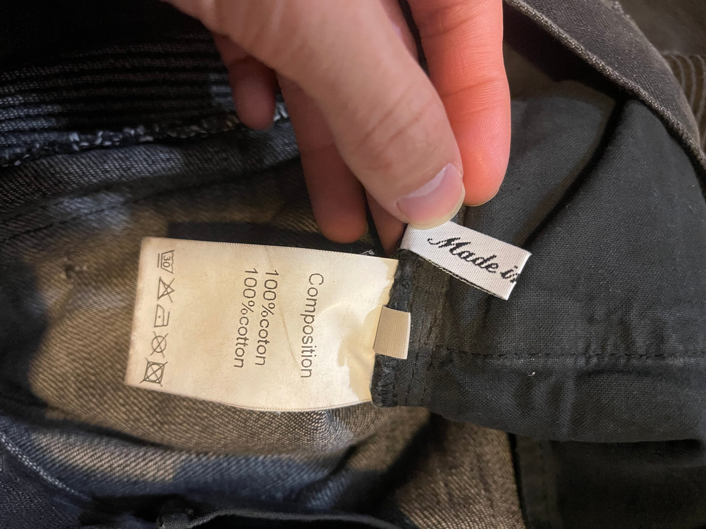 Balmain decarnin eagle moto knee pants