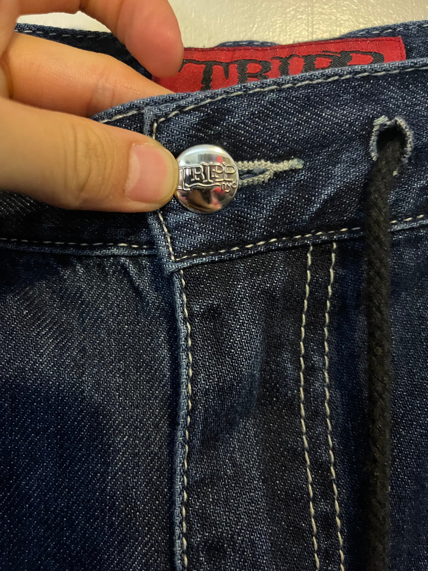 Tripp NYC denim raver pants