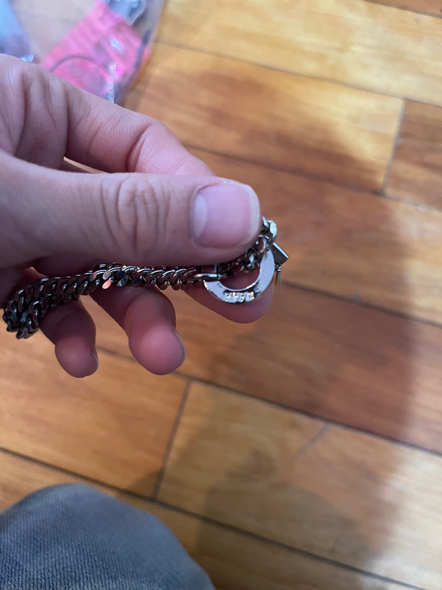 PPFM chain bracelet