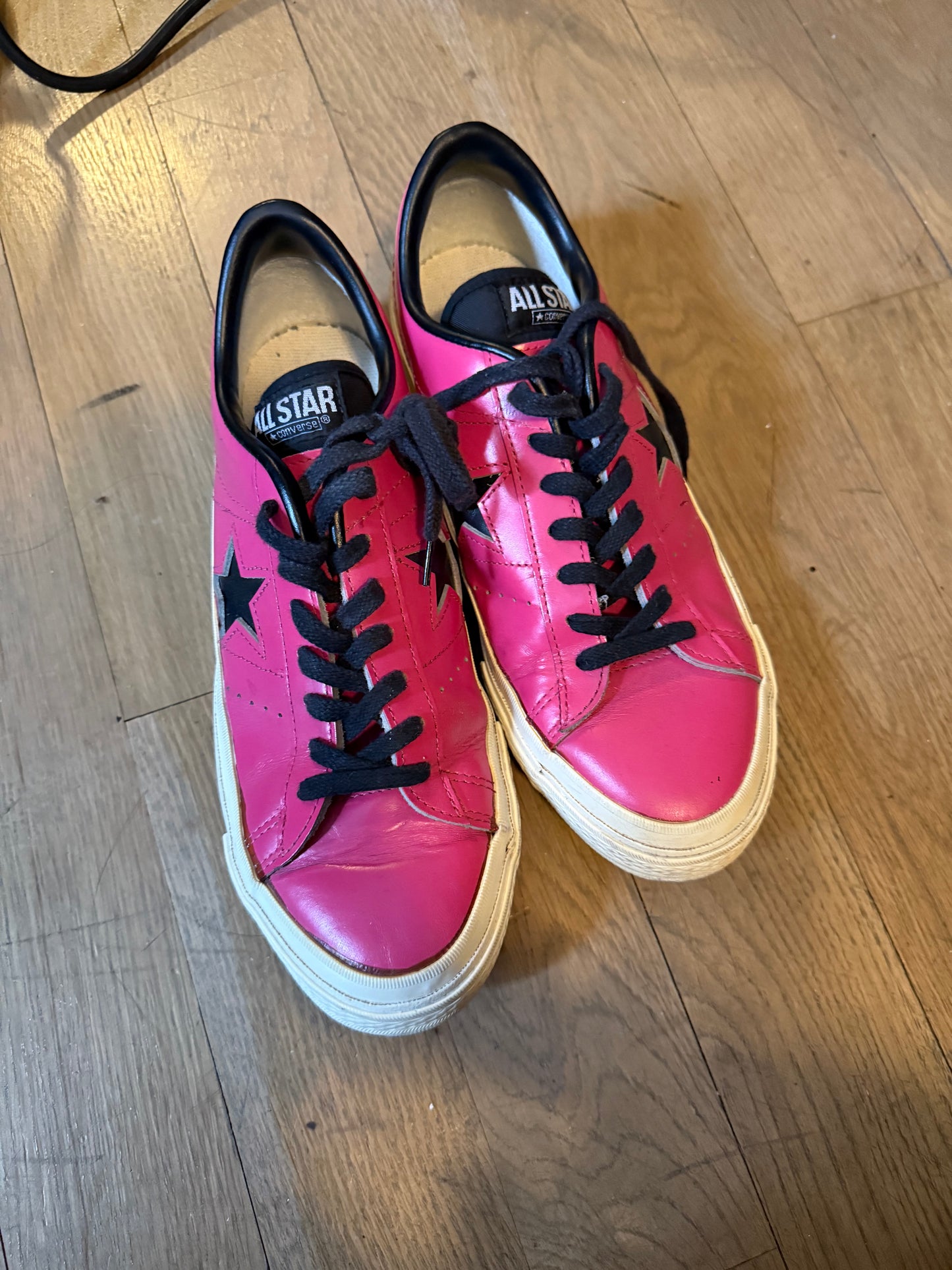 Converse made in the US pink sneakers