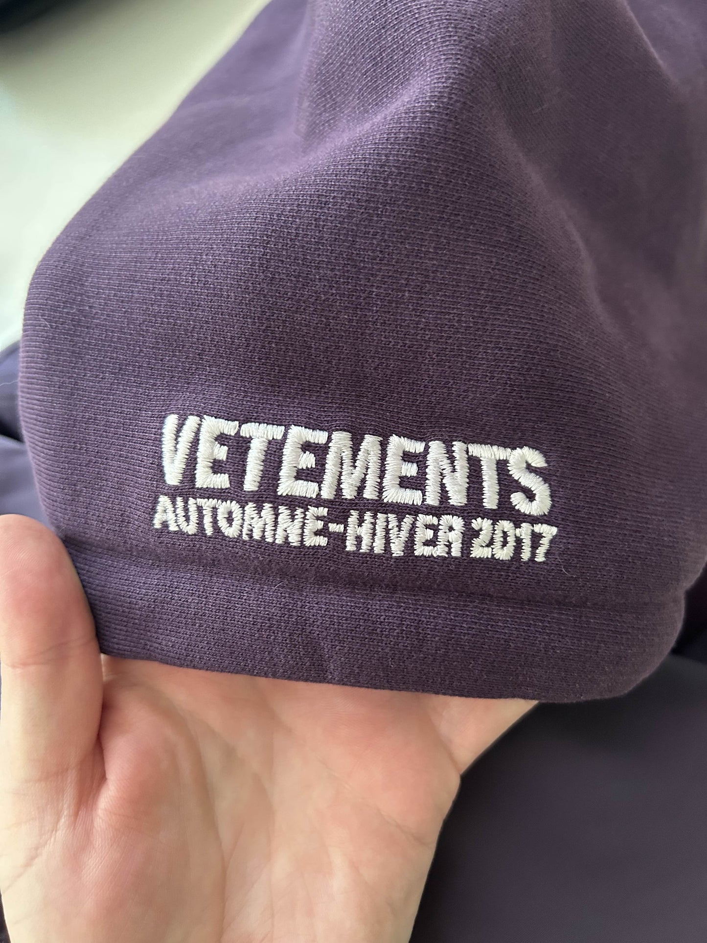 Vetements AW16 TFD Homme bomber
