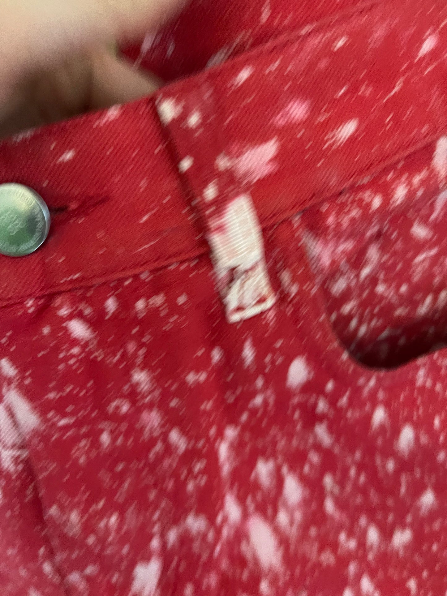 Raf Simons aw14 sterling ruby bleached pants