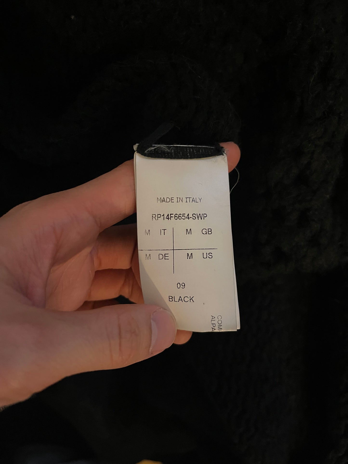 Rick Owens chrome hearts aw14 moody cardigan