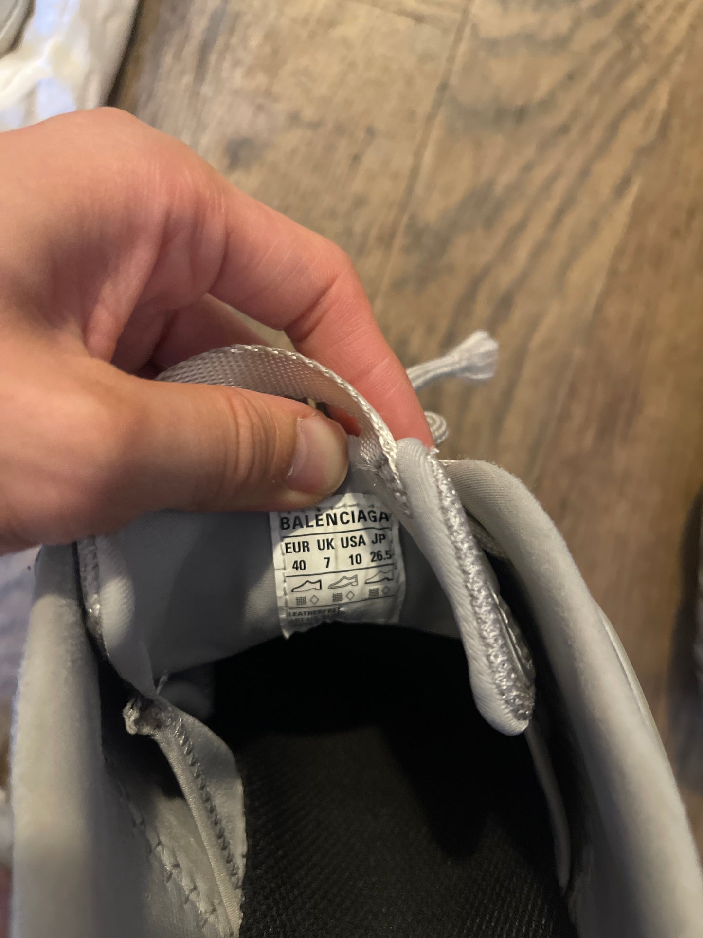 Tyrex sneakers silver