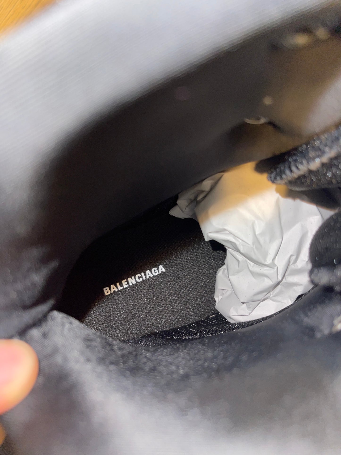 Balenciaga track hike sneaker boots