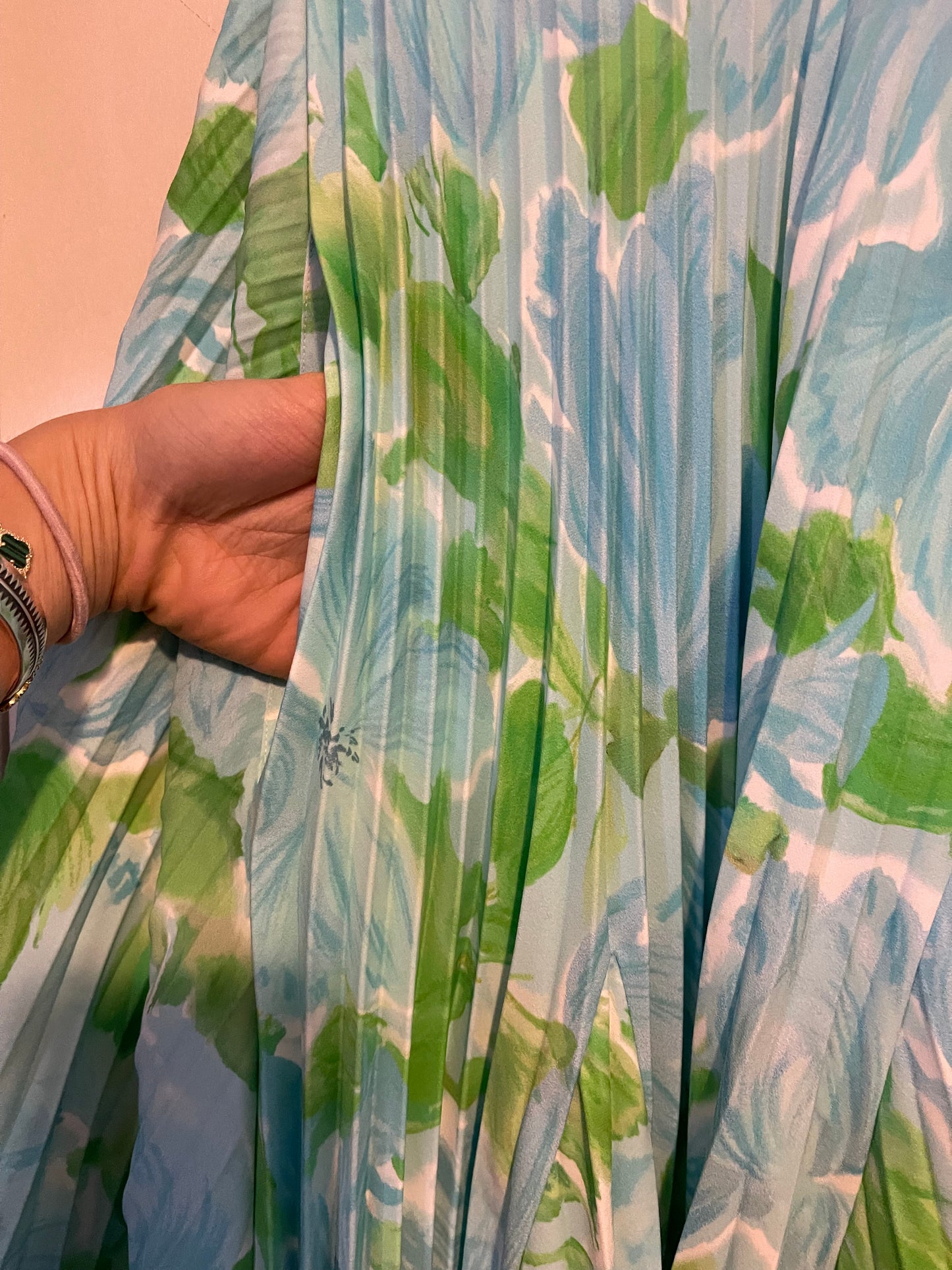 Balenciaga SS19 dynasty pleated skirt