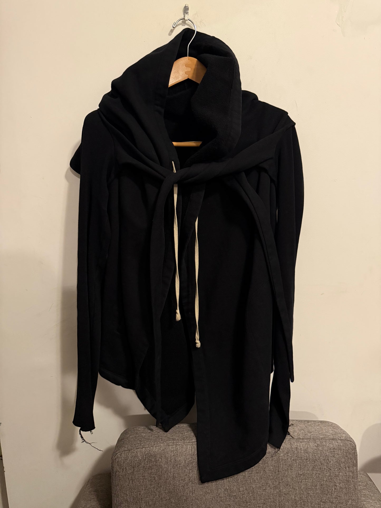 Rick Owens AW15 kimono robe hoodie