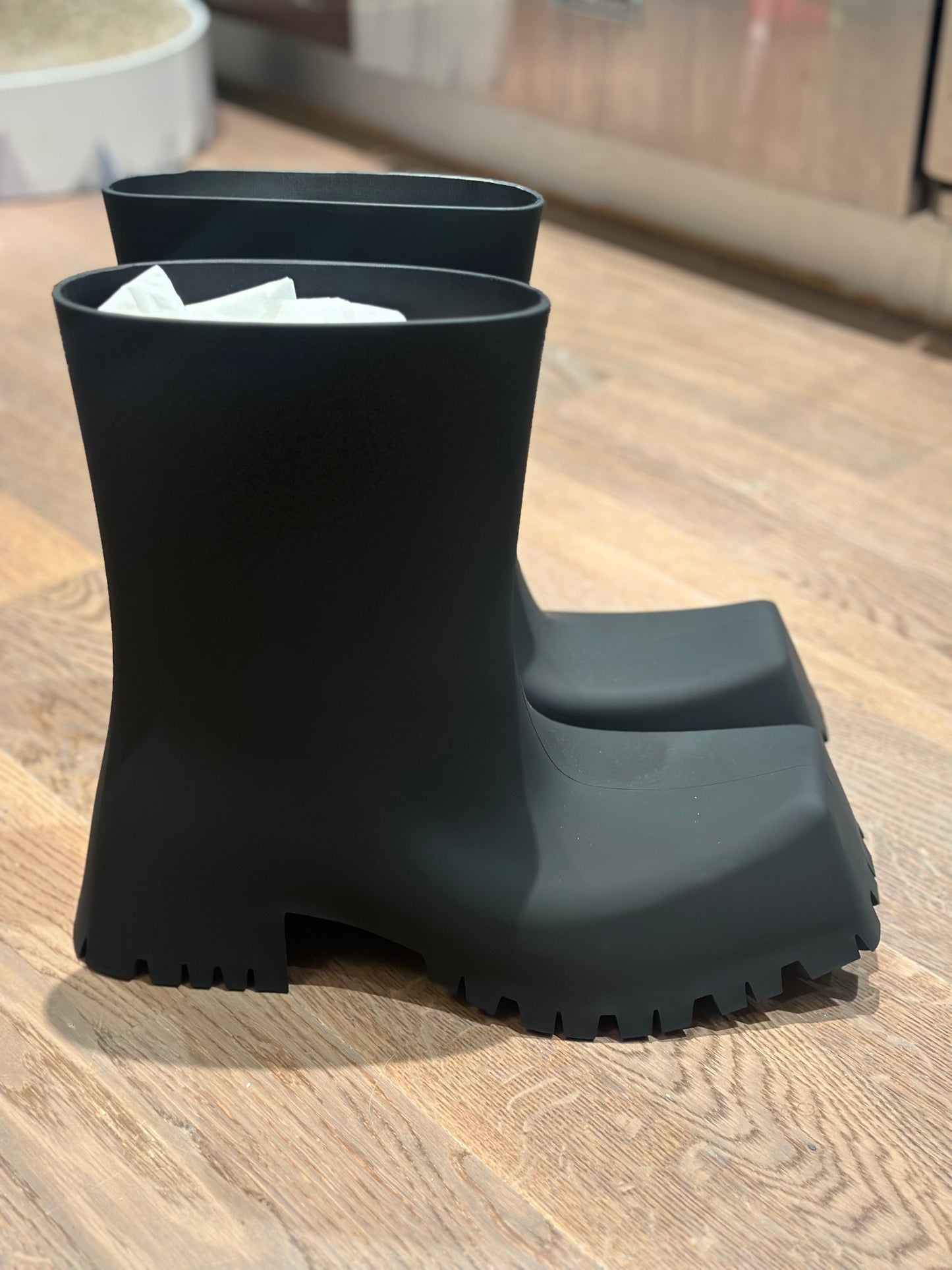 Balenciaga trooper boots