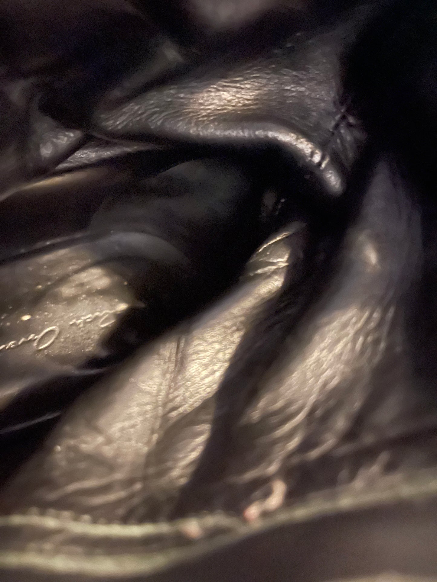 Rick Owens first iteration motorcycle kiss boots