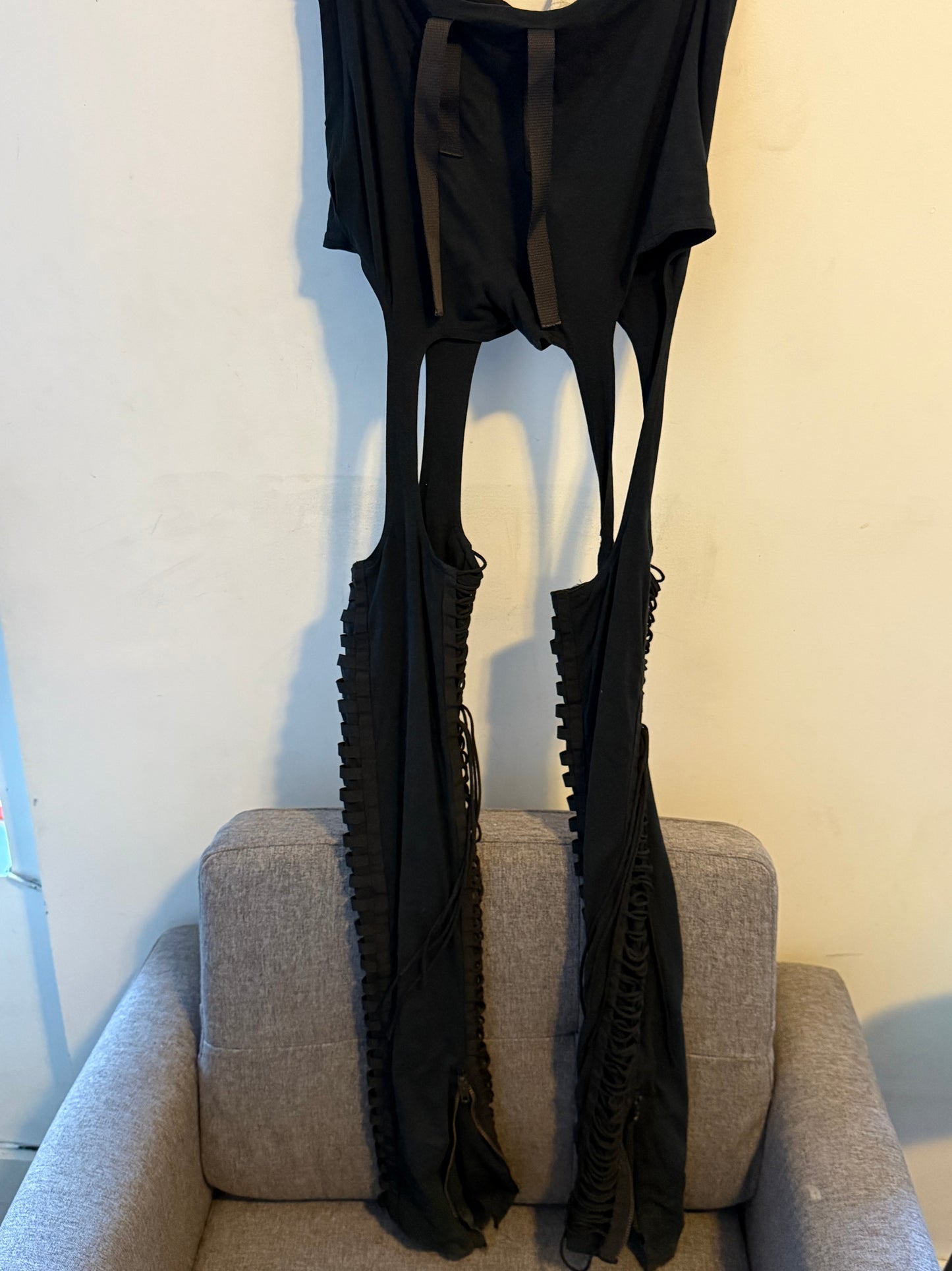 Helmut lang AW03 aviator legging pants