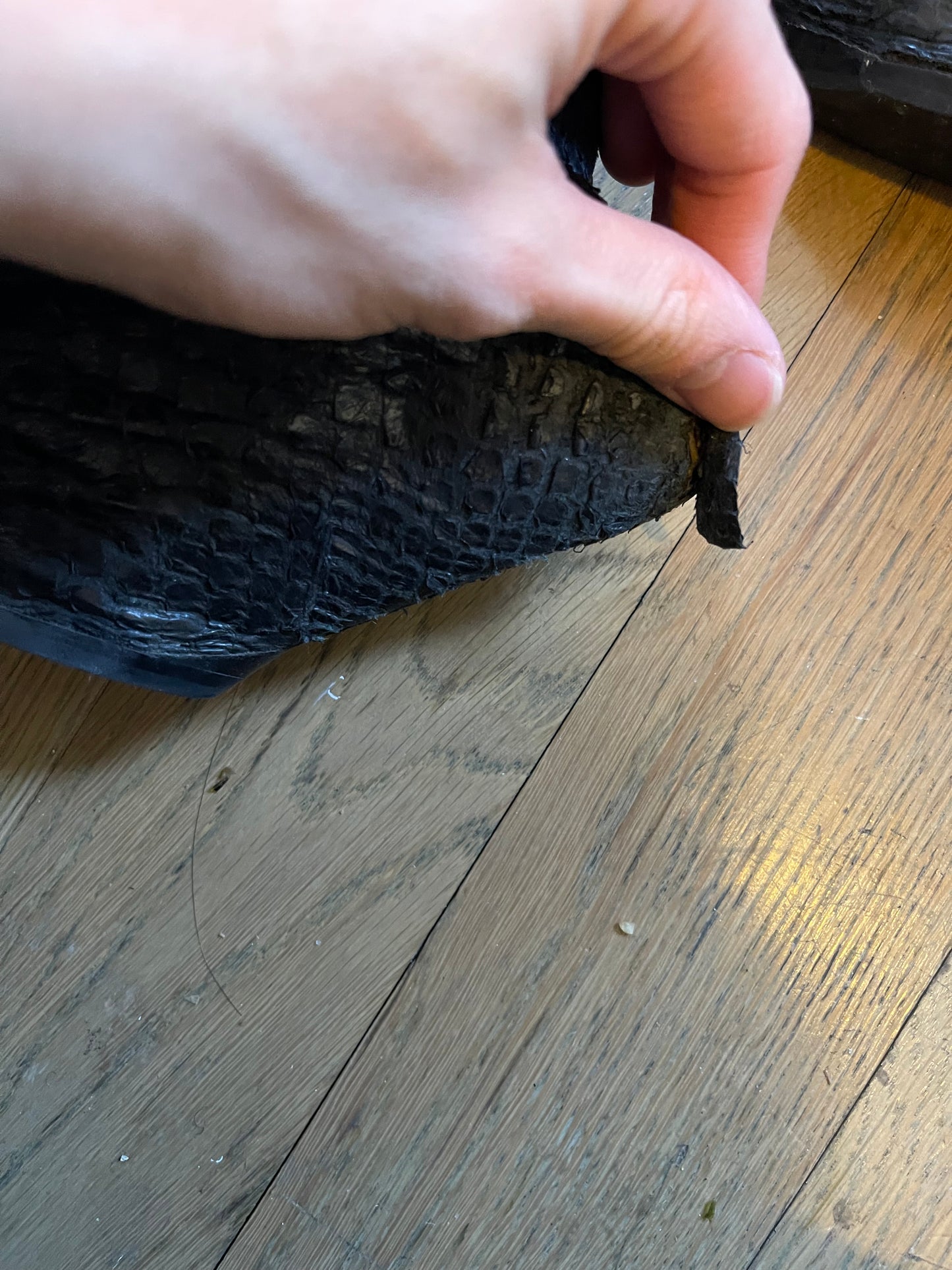 Rick Owens FW10 gleam python turbo wedges