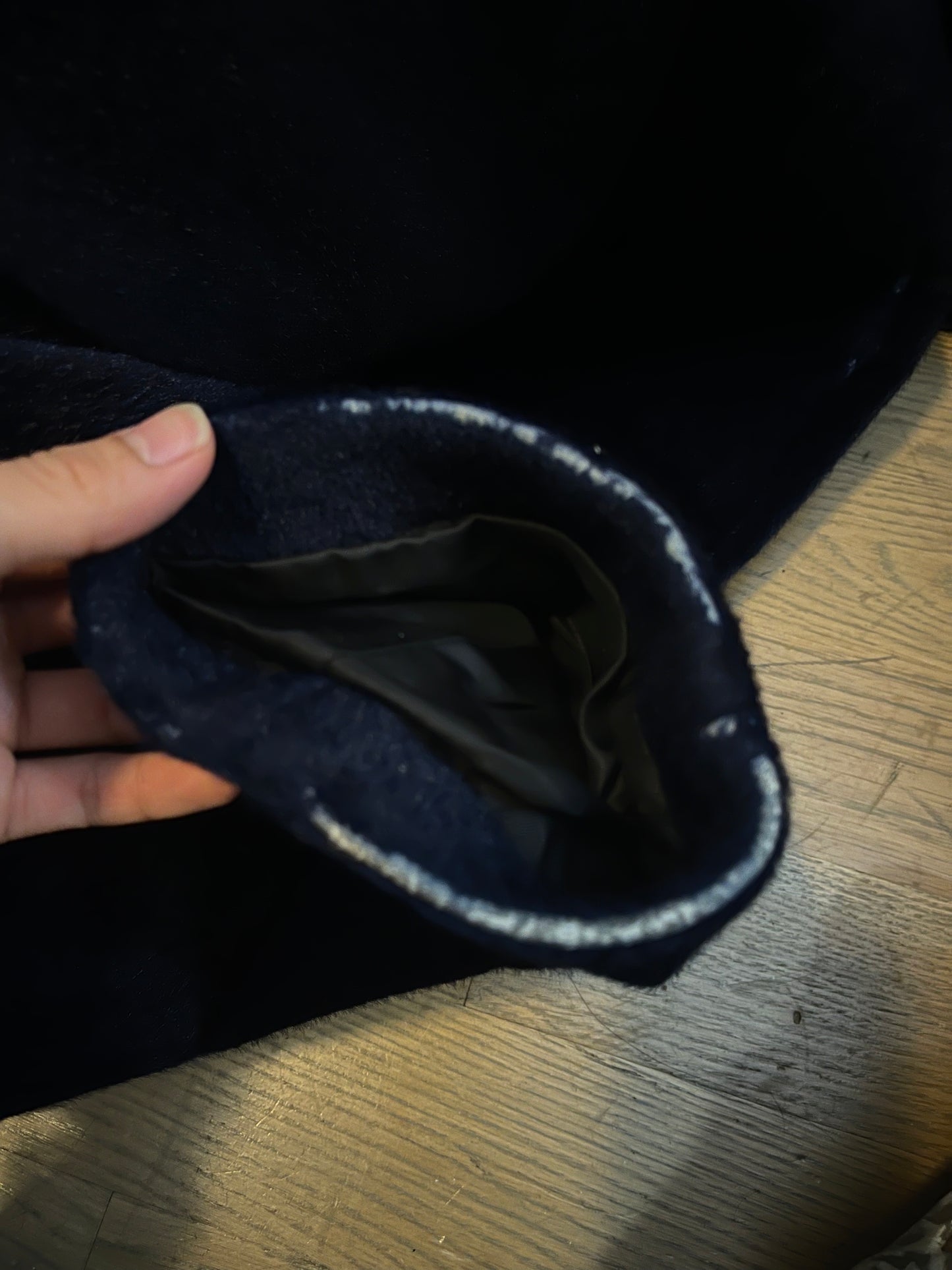 Raf Simons AW10 faux fur car coat