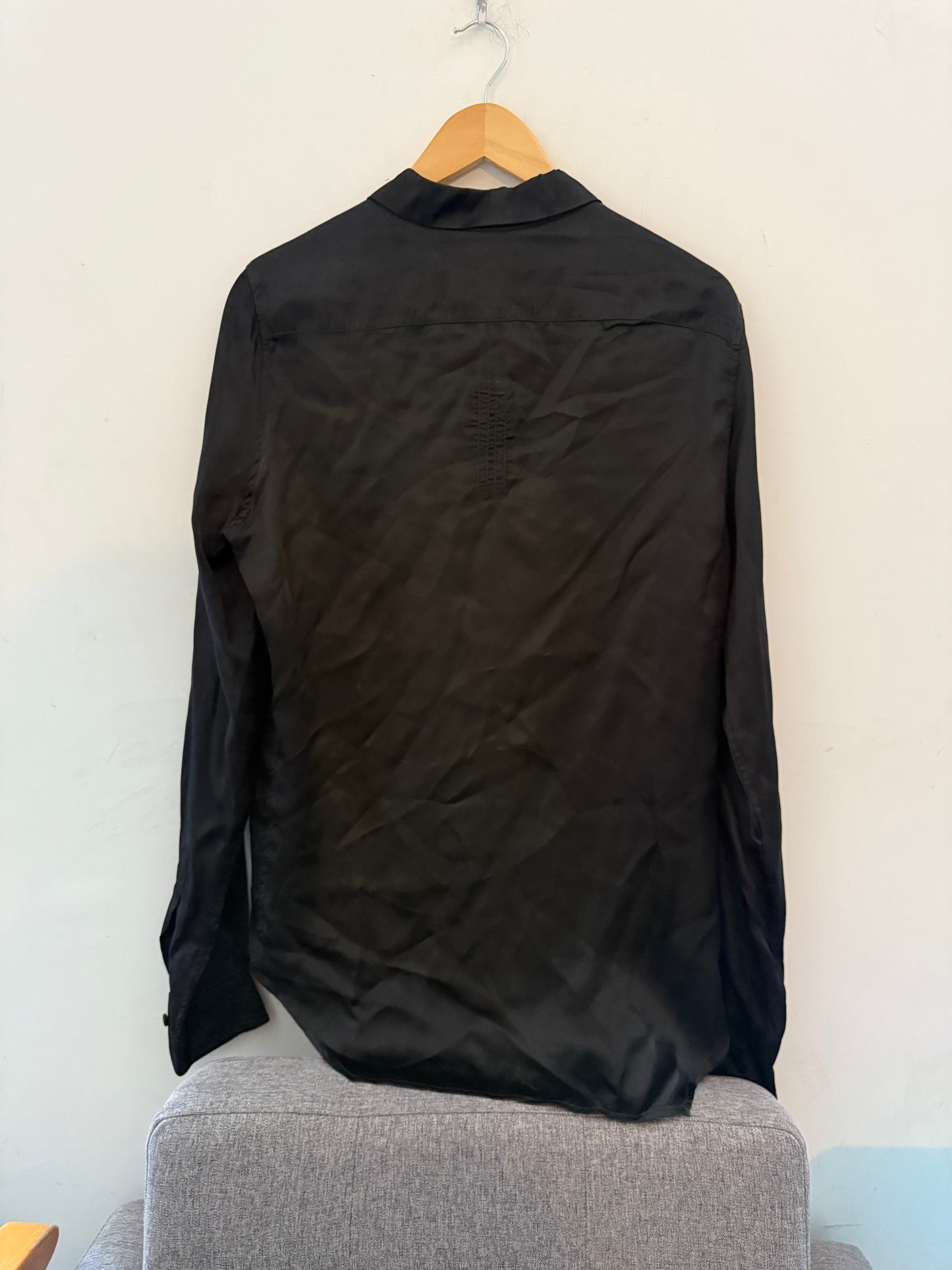 Rick Owens AW19 Larry viscose shirt