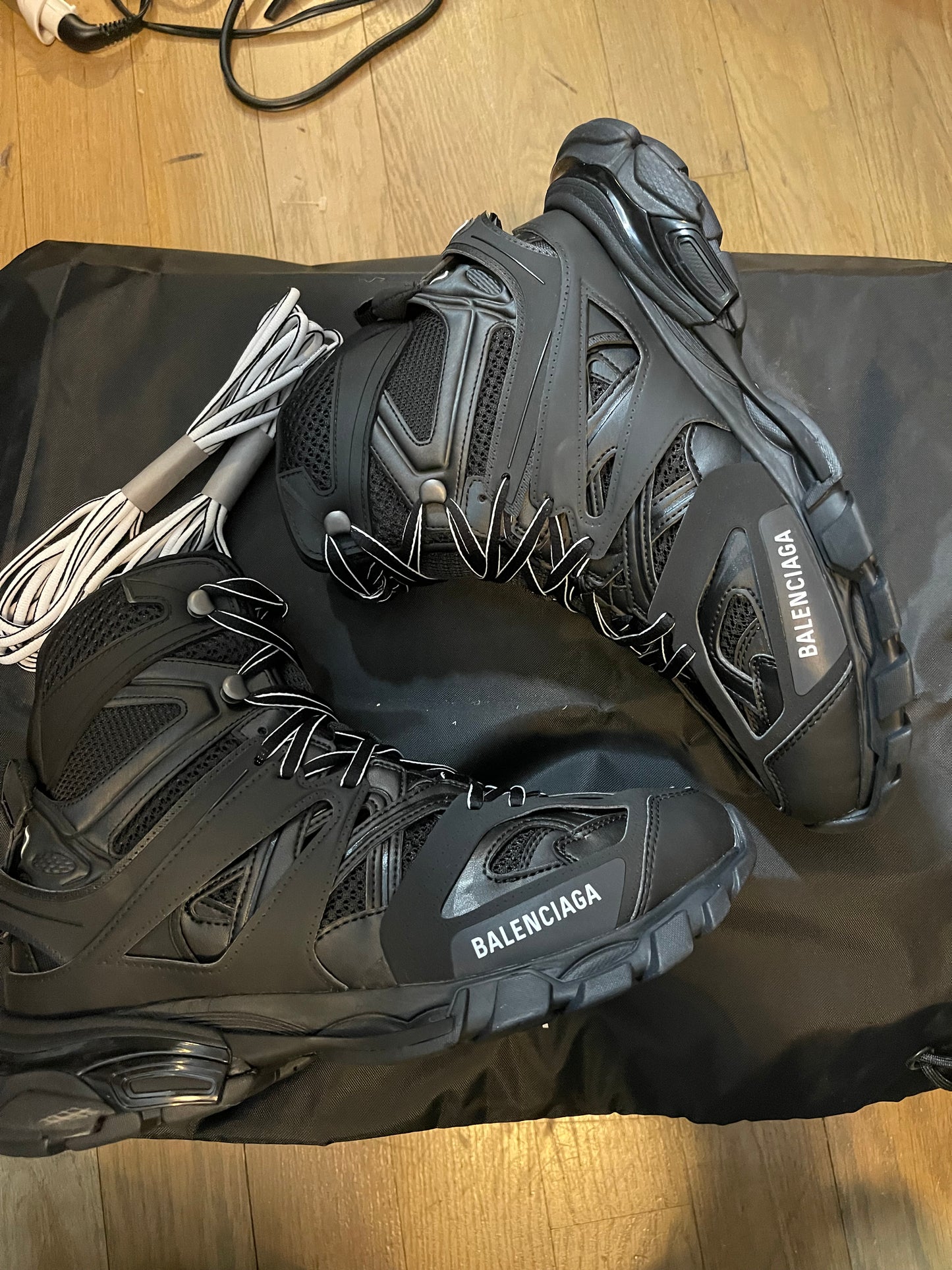 Balenciaga track hike sneaker boots