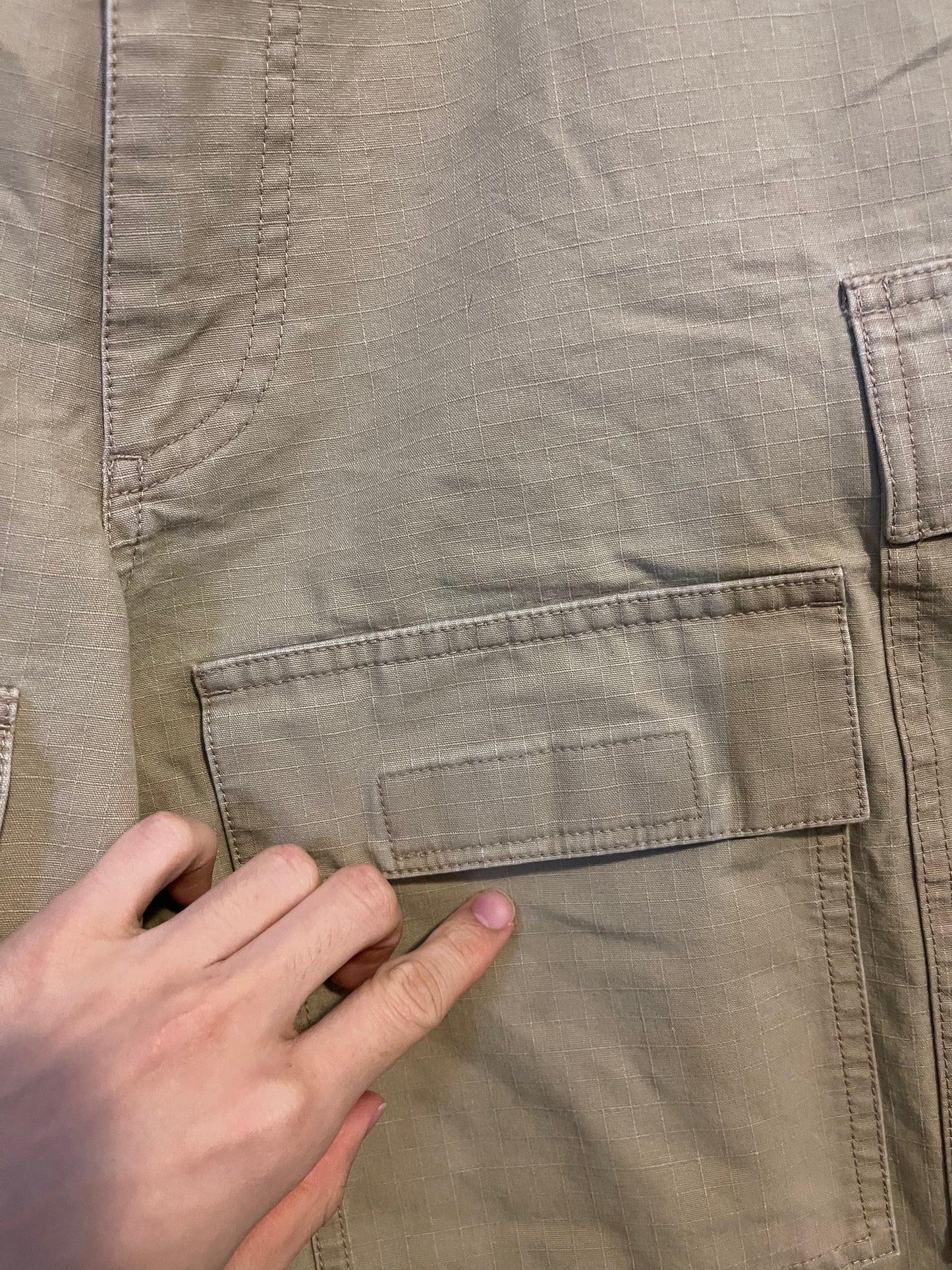 Balenciaga SS20 convertible multi pocket cargo pants