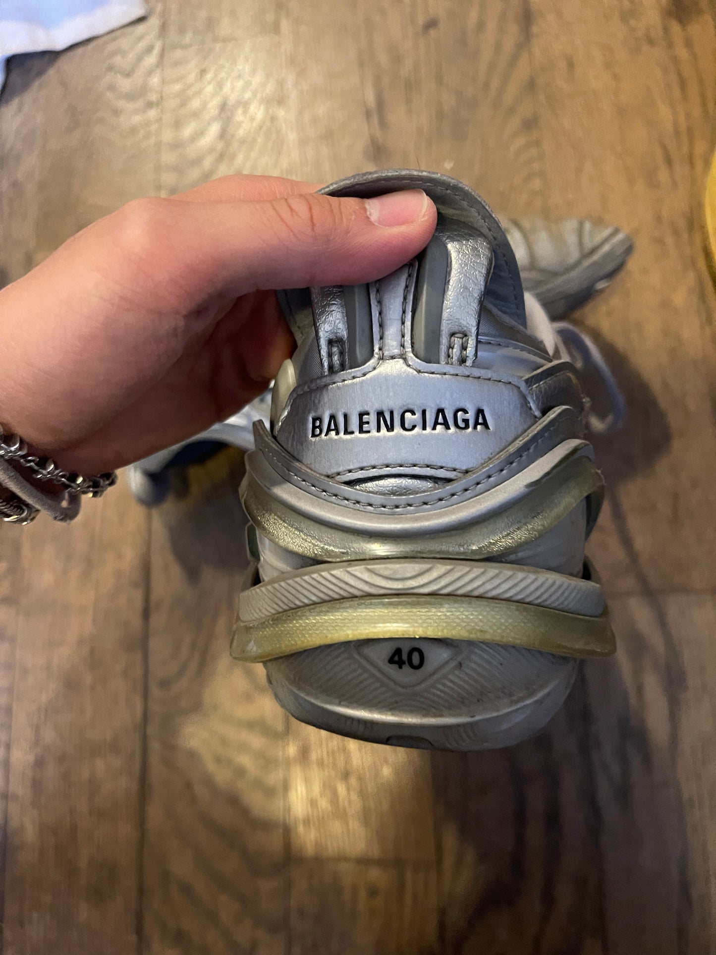 Tyrex sneakers silver