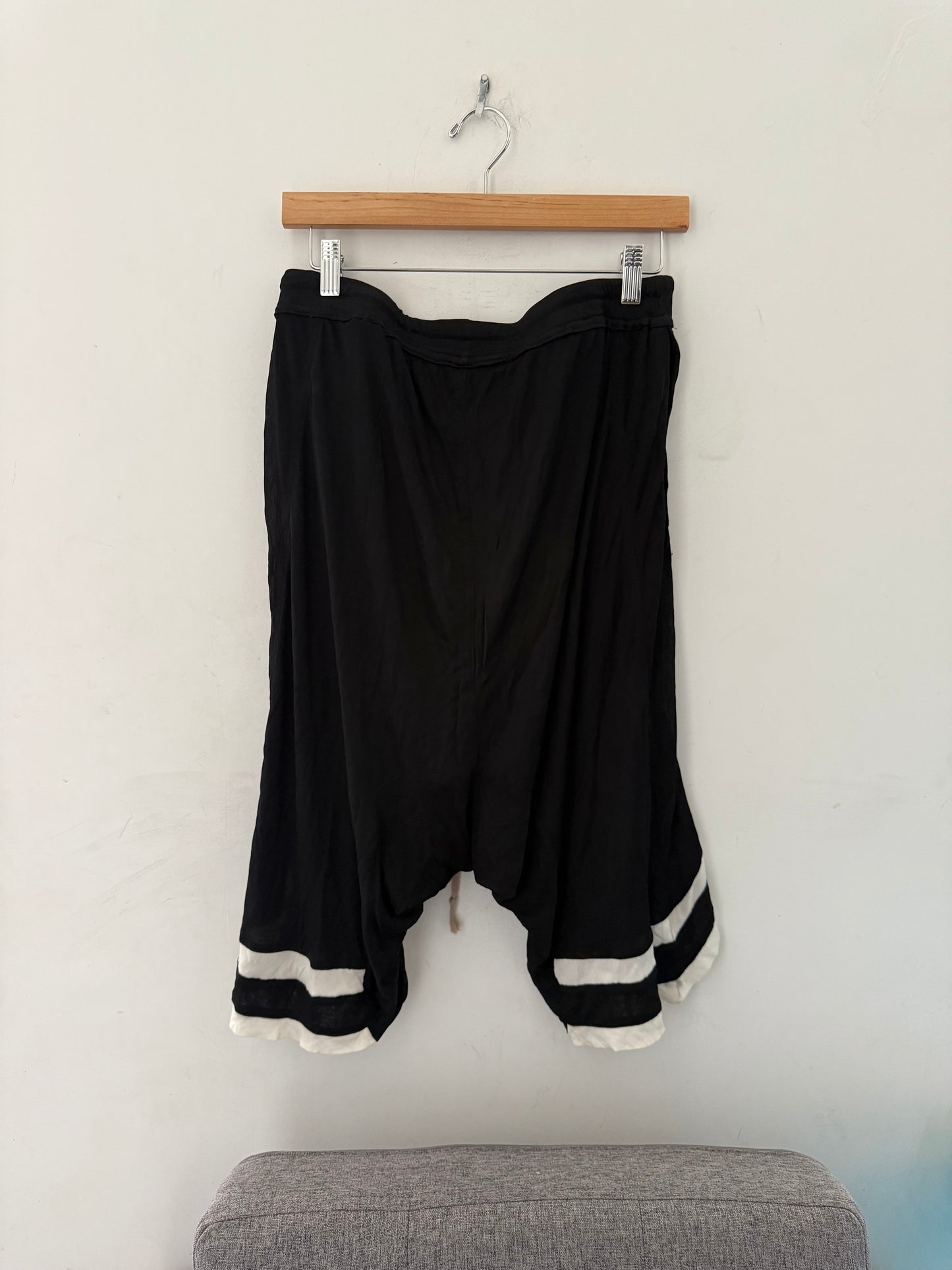 Rick Owens SS08 creatch stripe swinger shorts