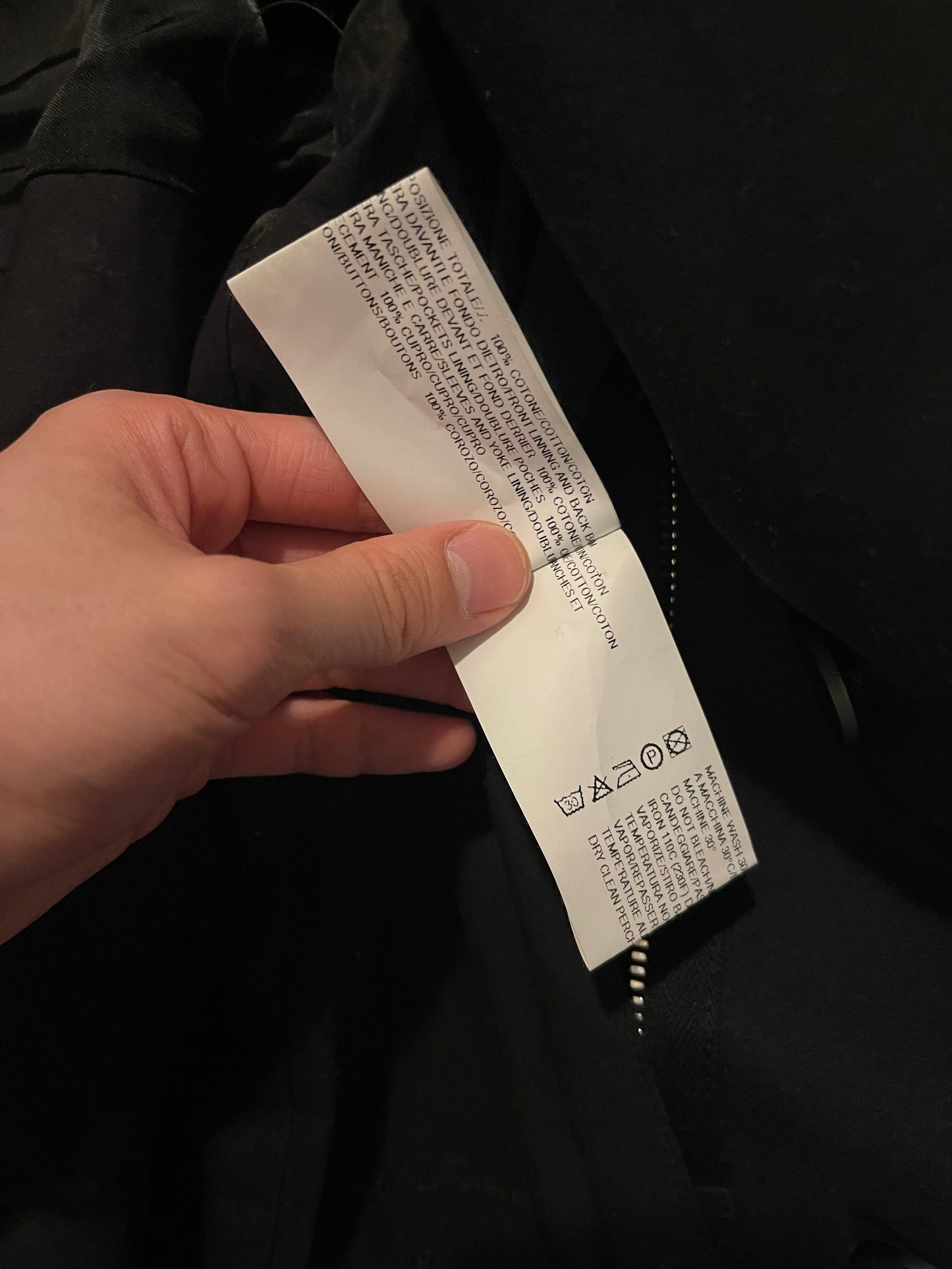 Rick Owens AW16 mastodon moleskin cropped trench coat
